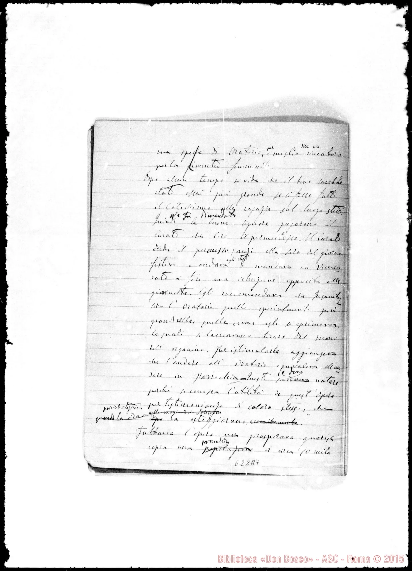 Fotogramma A 7 — Esposizione compendiata sulla vertenza… Ms. Bonetti