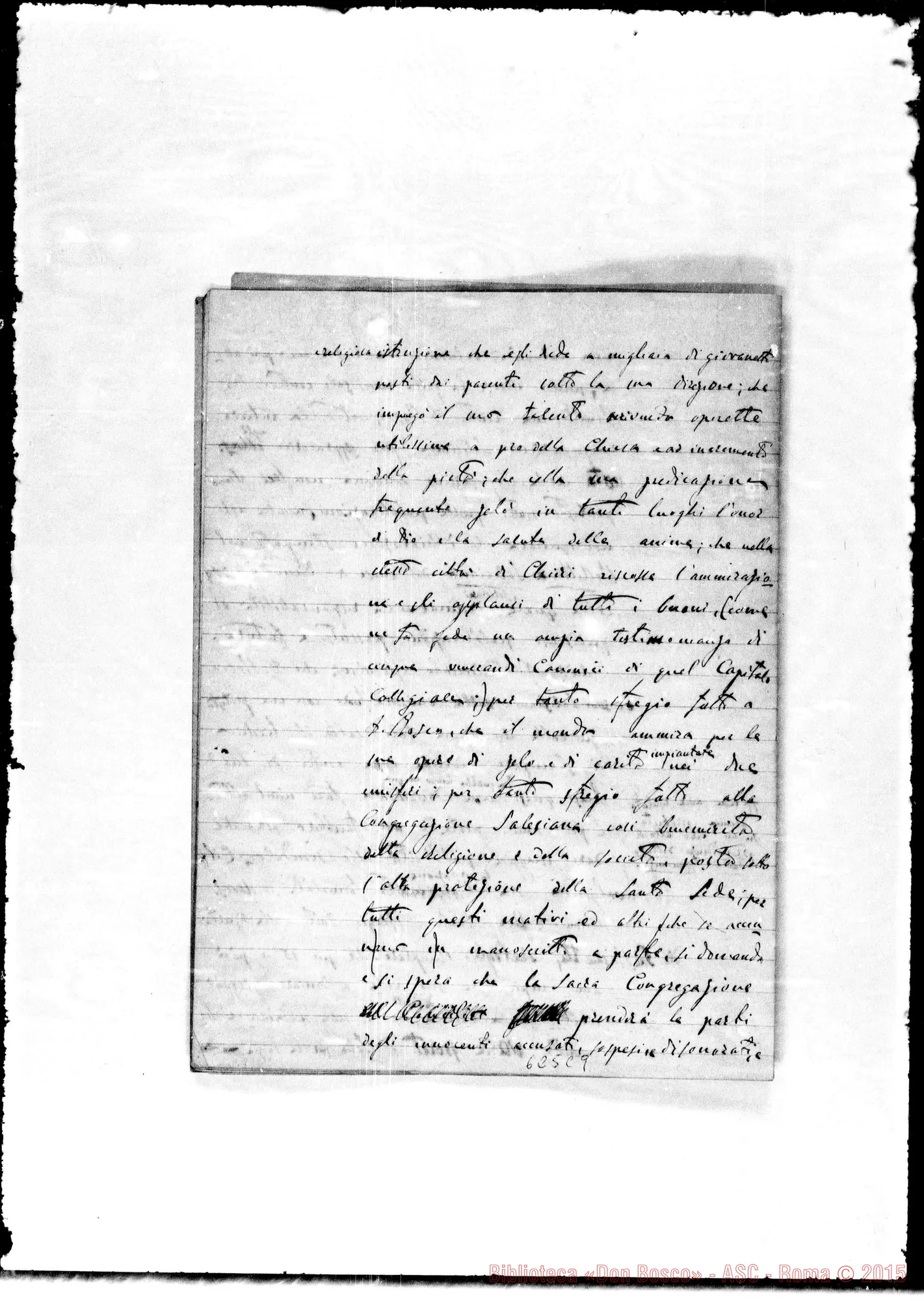 Fotogramma C 9 — Lettera: 29-12-80 Gastaldi-Card. Prefetto. Appunti sopra lettera