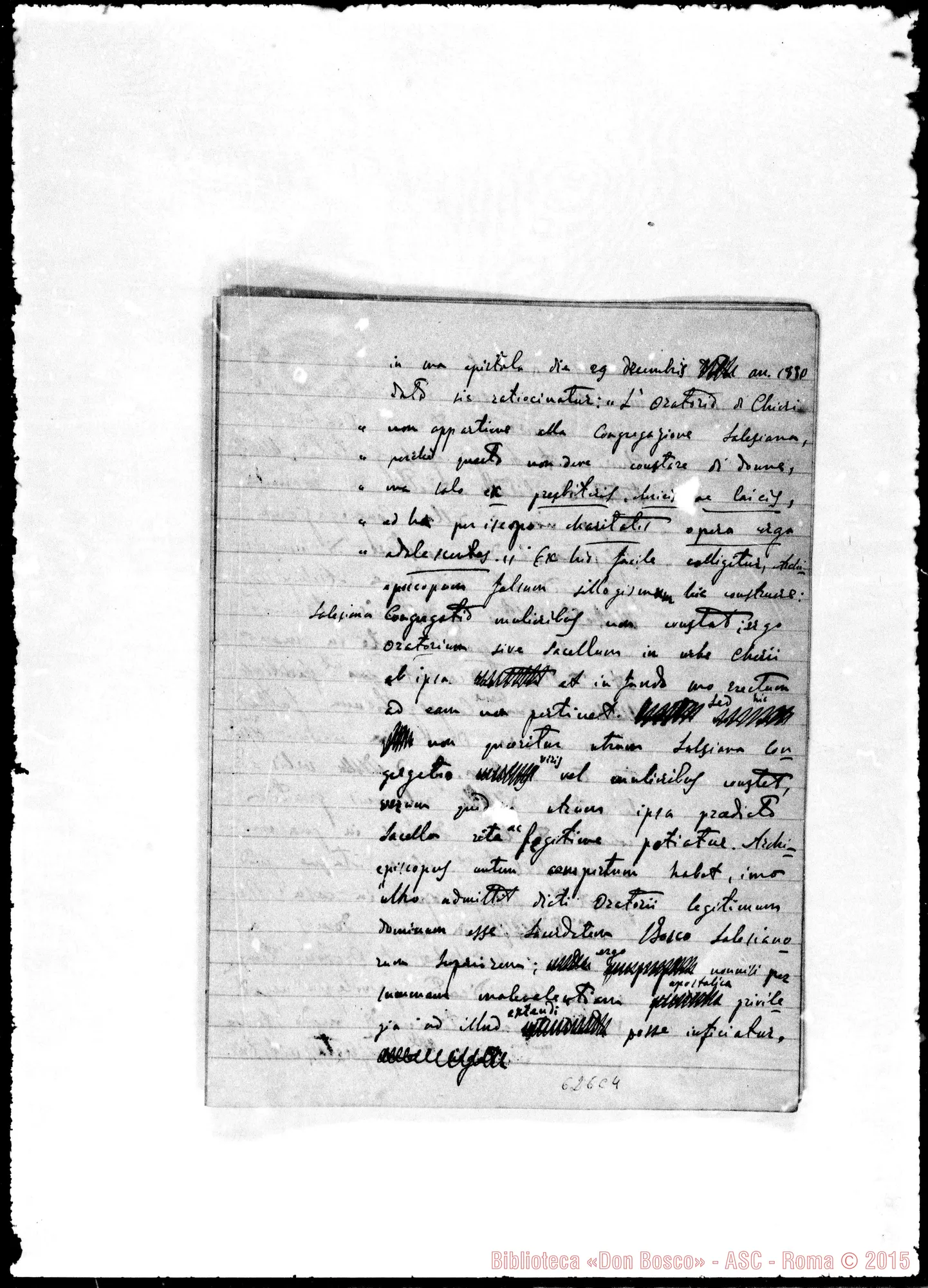 Fotogramma C 4 — De factorum narratione… Ms. Bonetti