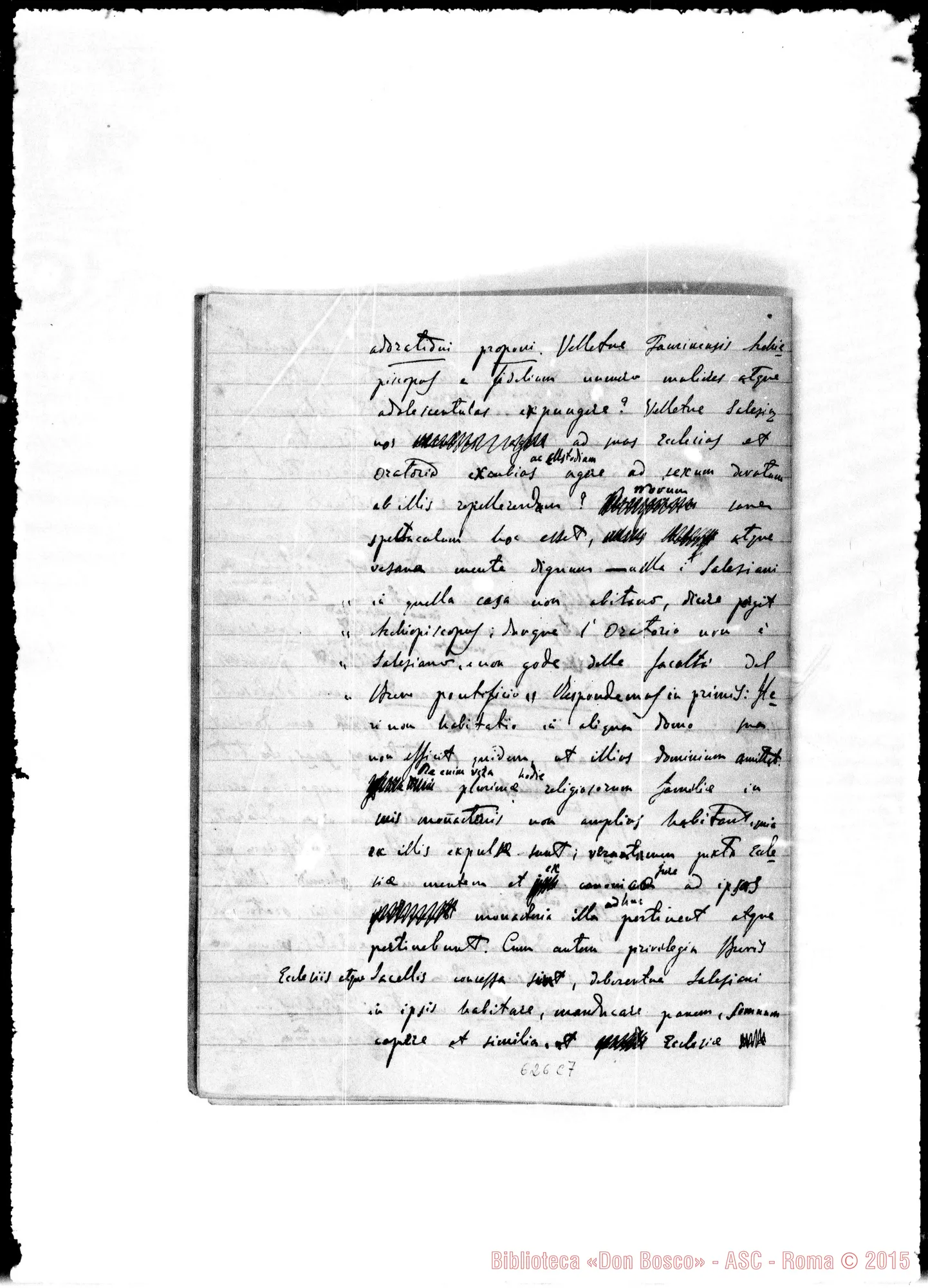 Fotogramma C 7 — De factorum narratione… Ms. Bonetti