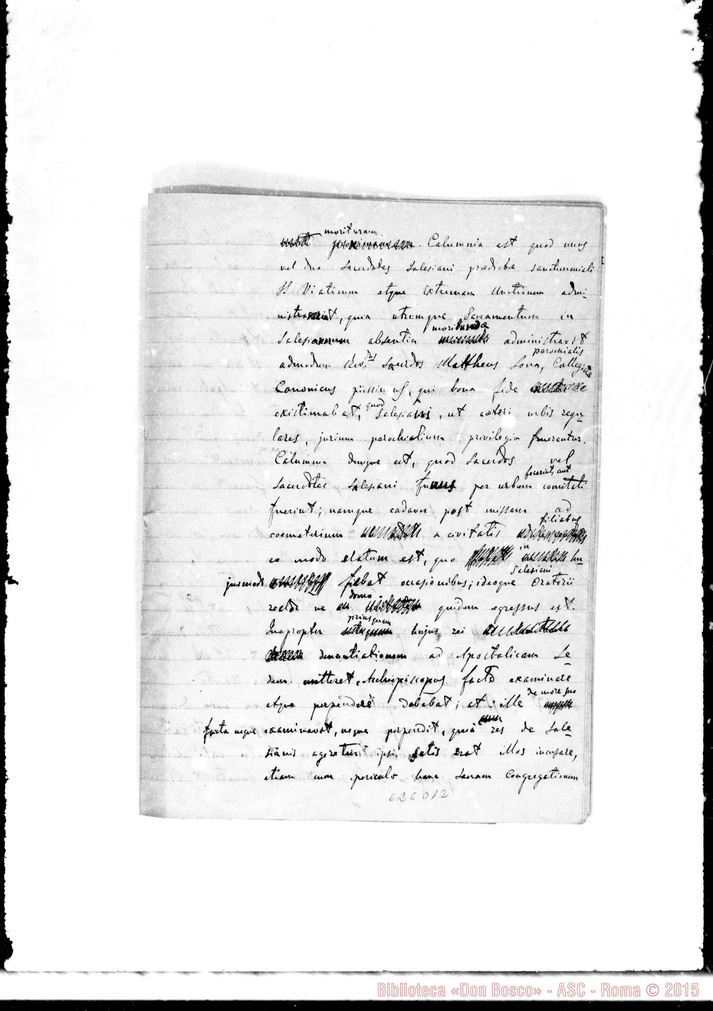 Fotogramma D 12 — De factorum narratione… Ms. Bonetti