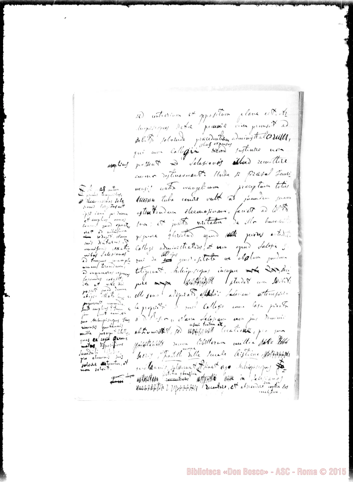 Fotogramma E 7 — De factorum narratione… Ms. Bonetti