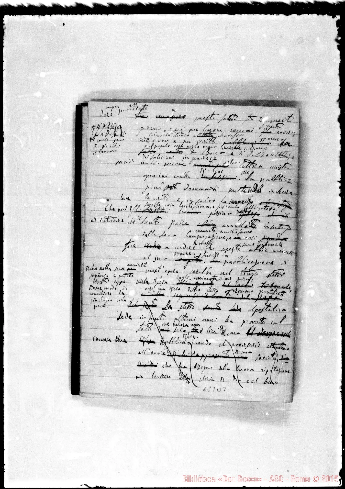 Fotogramma B 7 — Raccolta di documenti spettanti la questione…