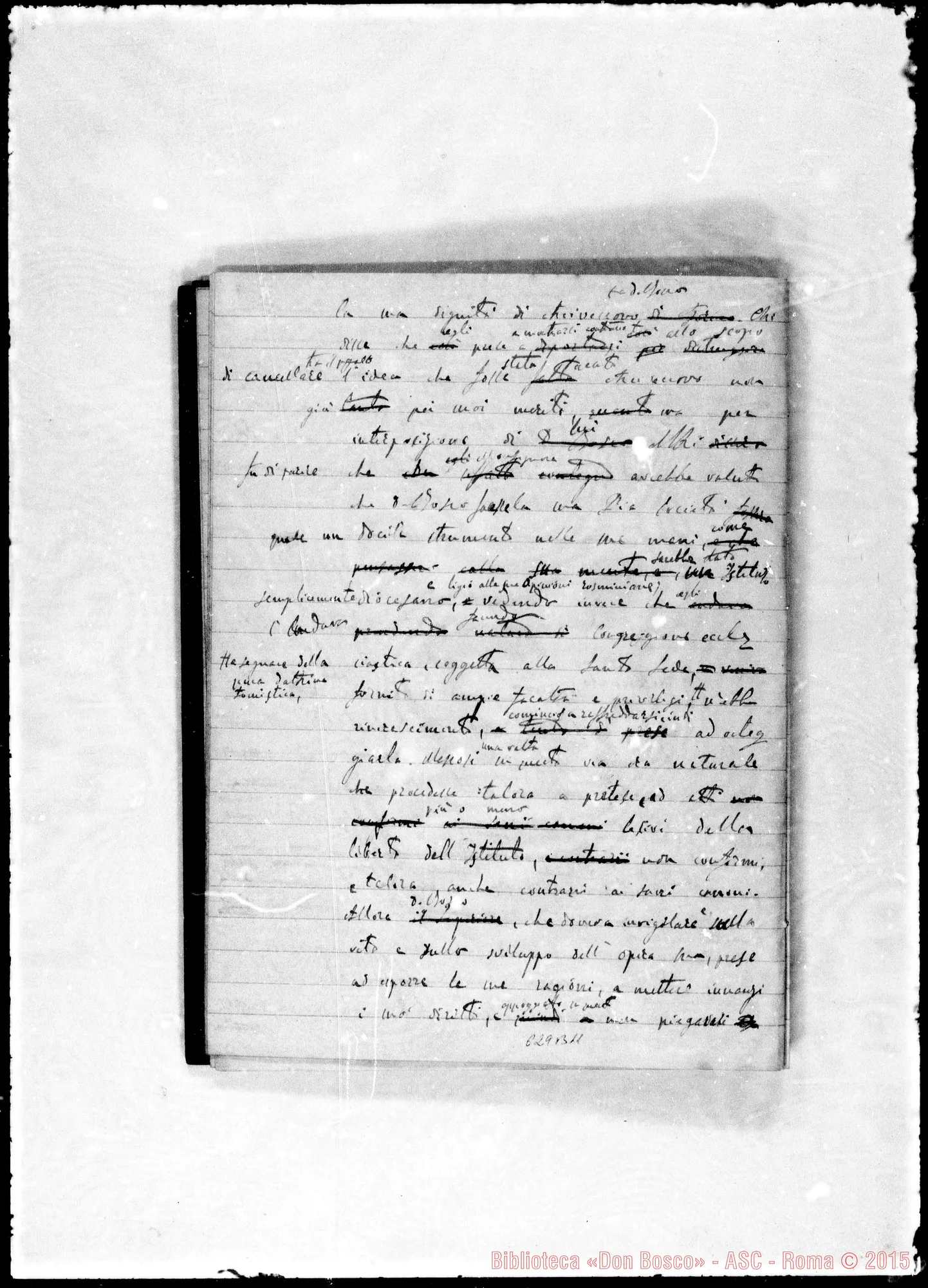 Fotogramma B 11 — Raccolta di documenti spettanti la questione…