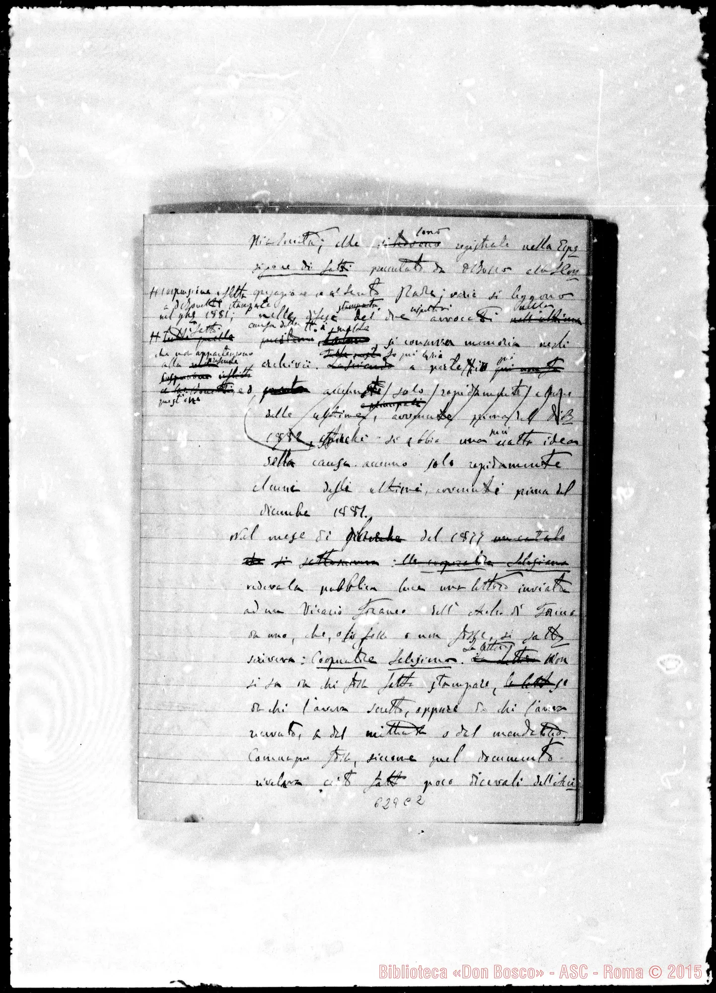 Fotogramma C 2 — Raccolta di documenti spettanti la questione…