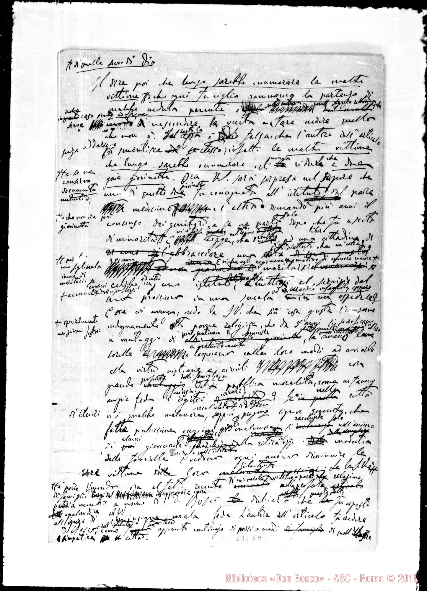 Fotogramma E 9 — »-Giornali. 9-10-1883