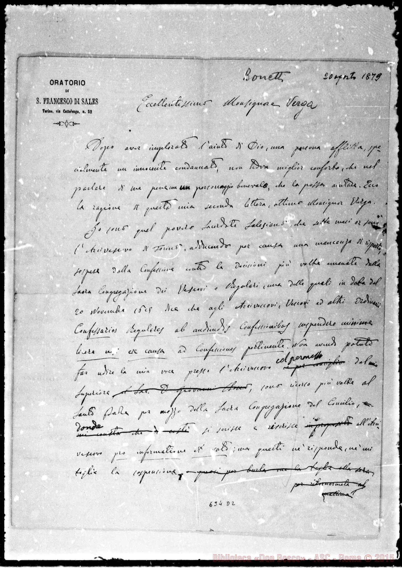 Fotogramma D 2 — Bonetti-Verga. 20- 8-1879
