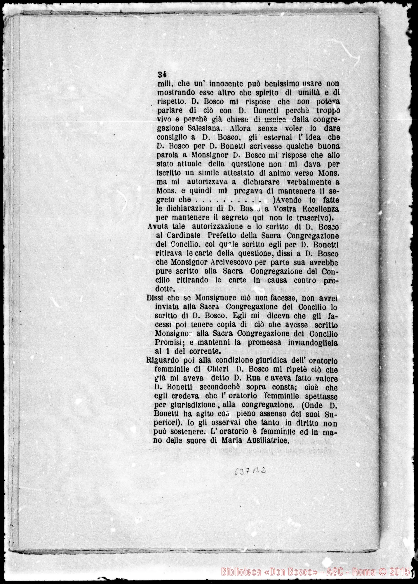 Fotogramma B 2 — Memoriale facti E iuris