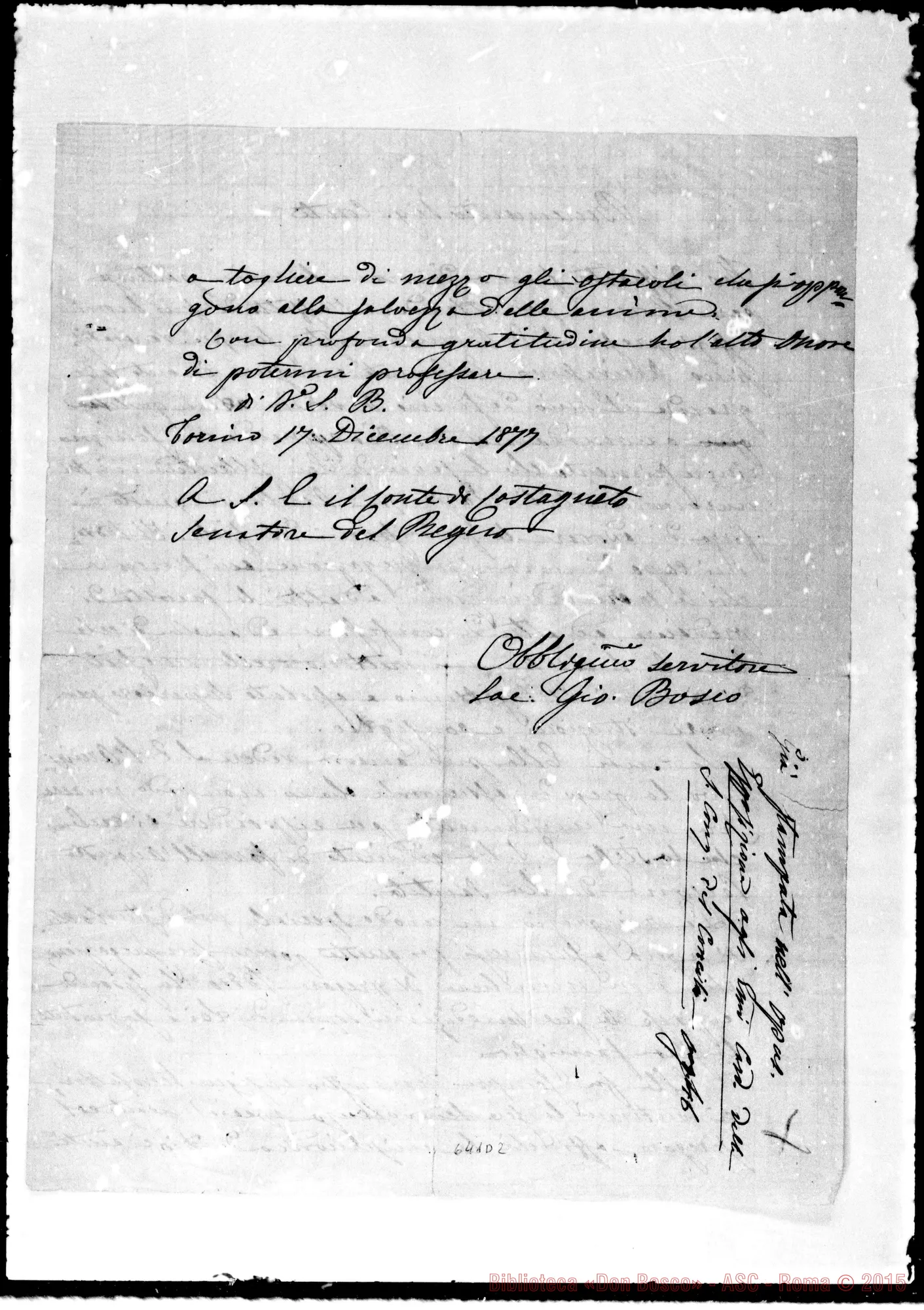 Fotogramma D 2 — »-Castagneto. 17-12-1877