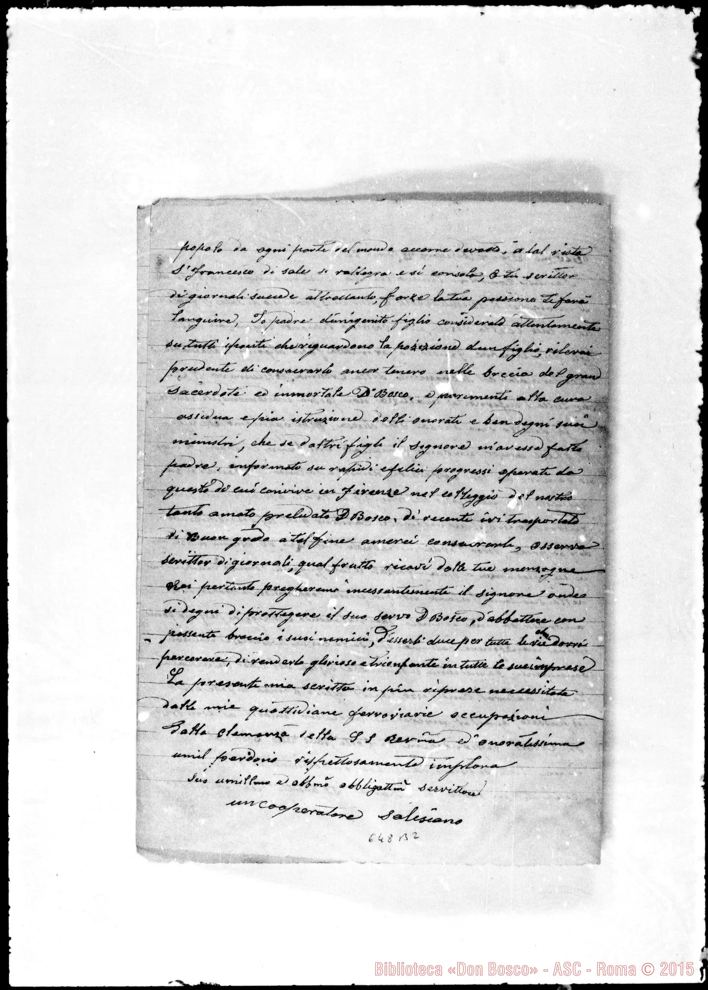 Fotogramma B 2 — Cooperatore Salesiano-Bonetti. 28-10-1883