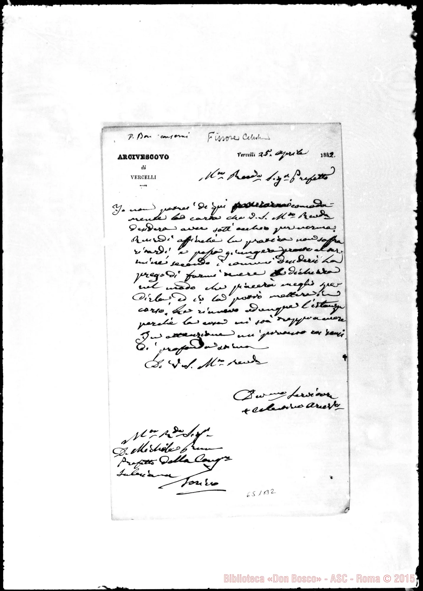 Fotogramma B 2 — »-Rua. 25- 4-1882