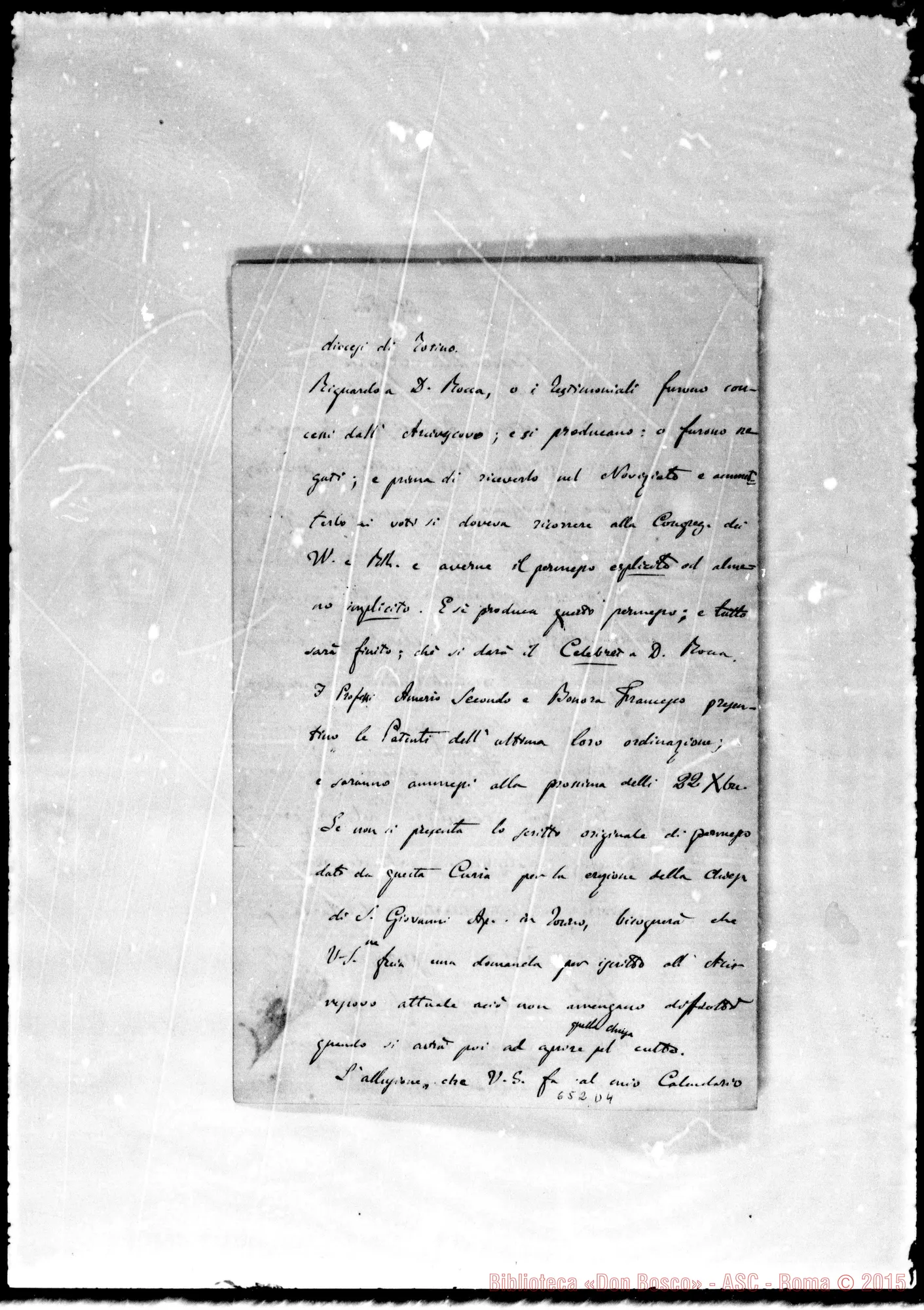 Fotogramma D 4 — »-Bosco. 23-11-1877