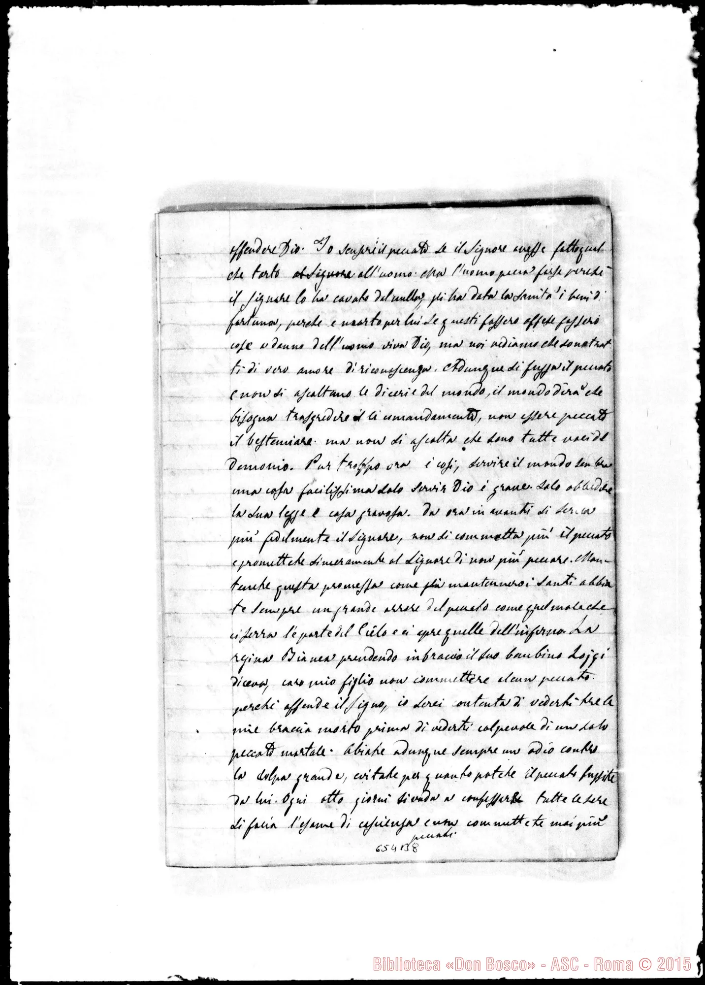 Fotogramma B 8 — » : Esercizi Sp. Prediche di Mons.