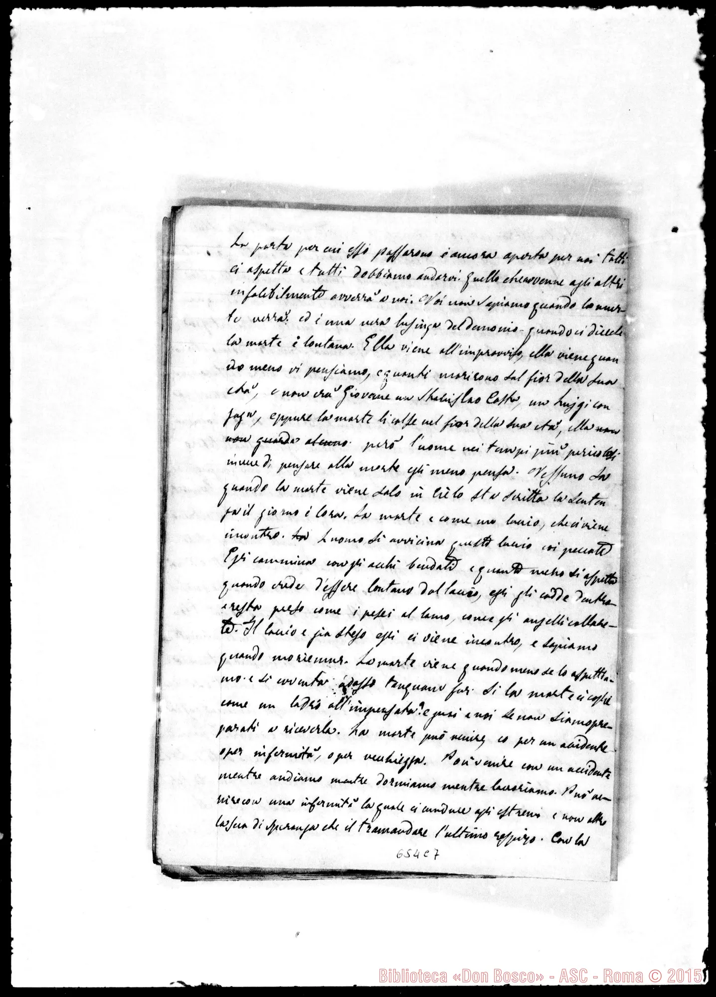 Fotogramma C 7 — » : Esercizi Sp. Prediche di Mons.