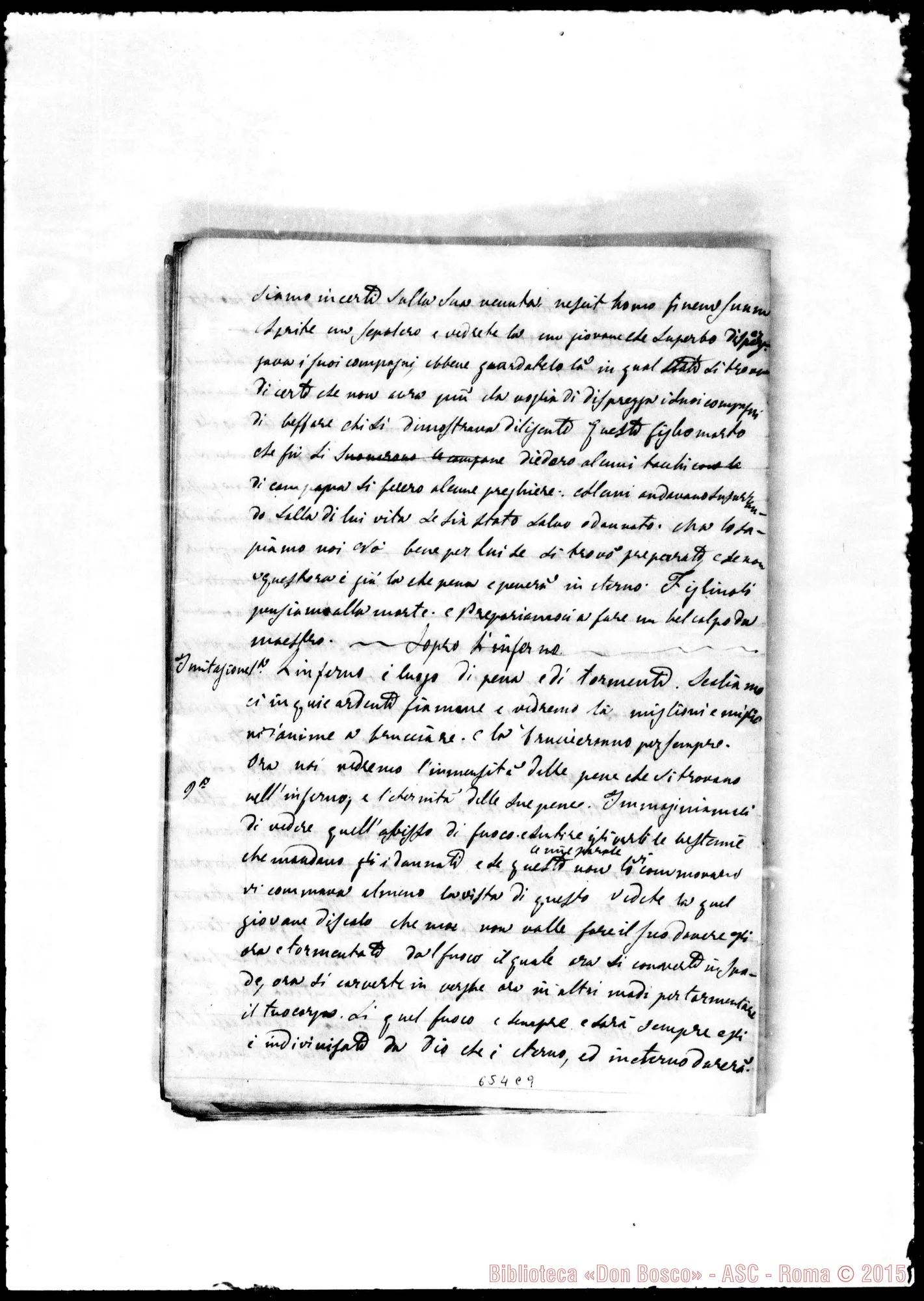 Fotogramma C 9 — » : Esercizi Sp. Prediche di Mons.