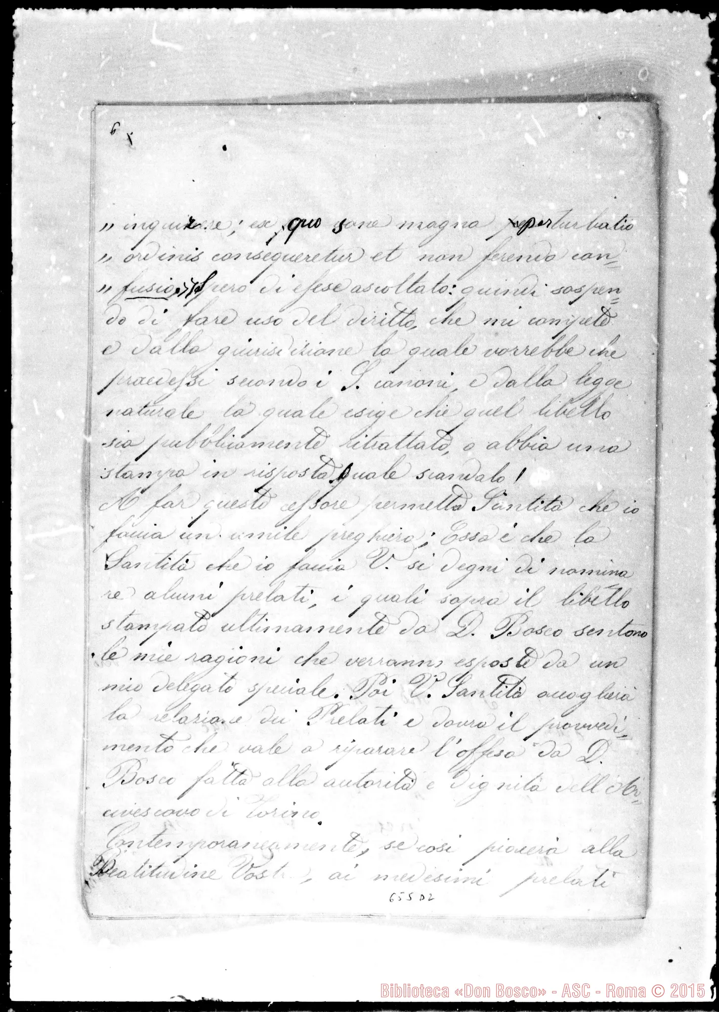 Fotogramma D 2 — »-Leone XIII. 14- 3-1882. Copia