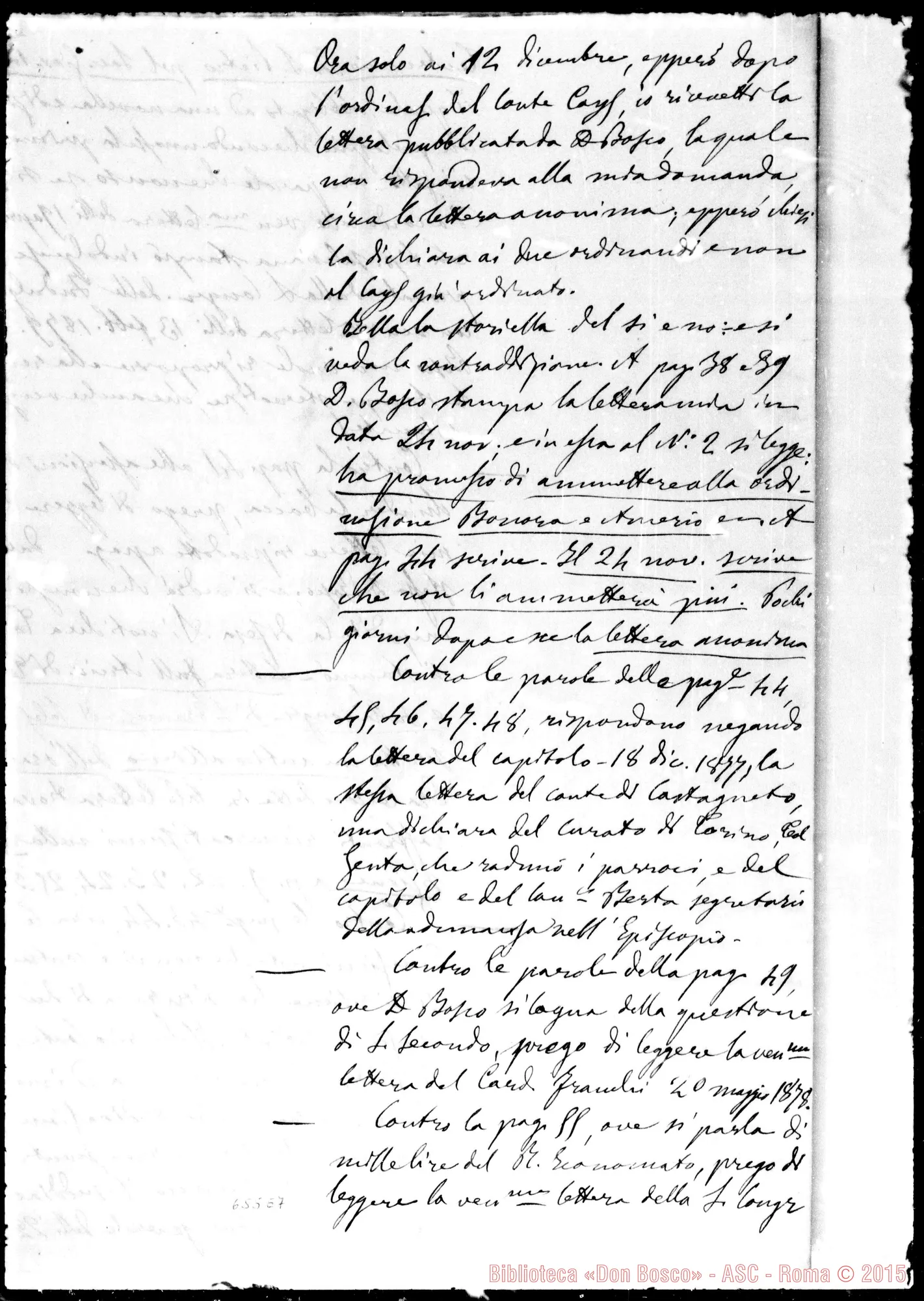Fotogramma E 7 — »-Leone XIII. 14- 4-1882. Copia