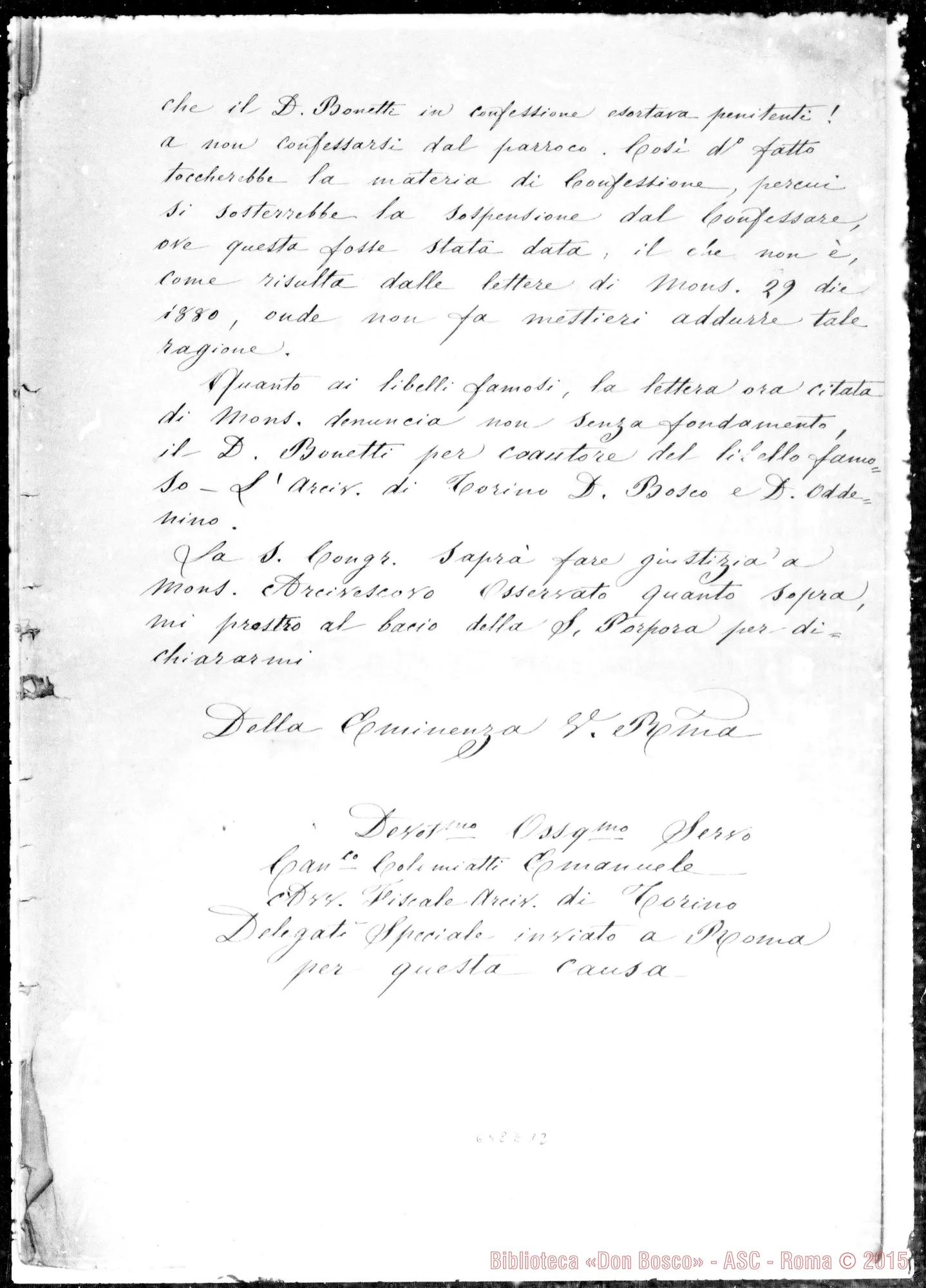 Fotogramma E 12 — »-Sacra C.C. 29-12-1880