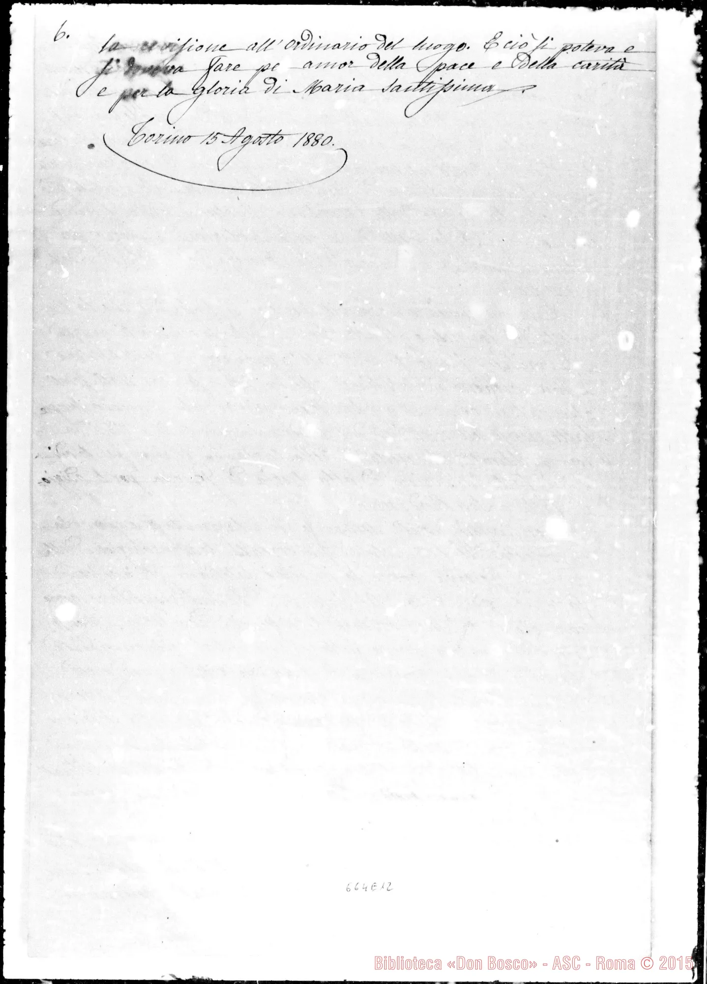 Fotogramma E 12 — Allegato B: Alcuni pensieri…