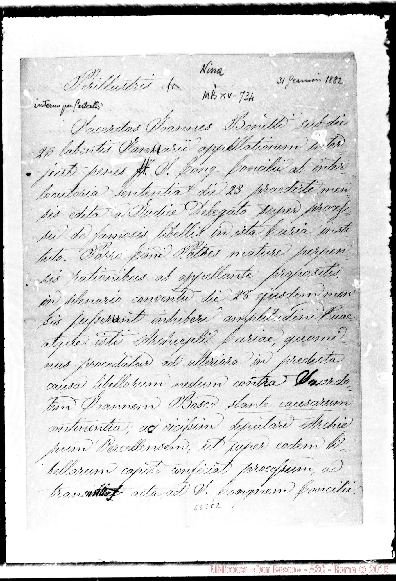 Fotogramma C 2 — » »-Gastaldi. 31- 1-1882