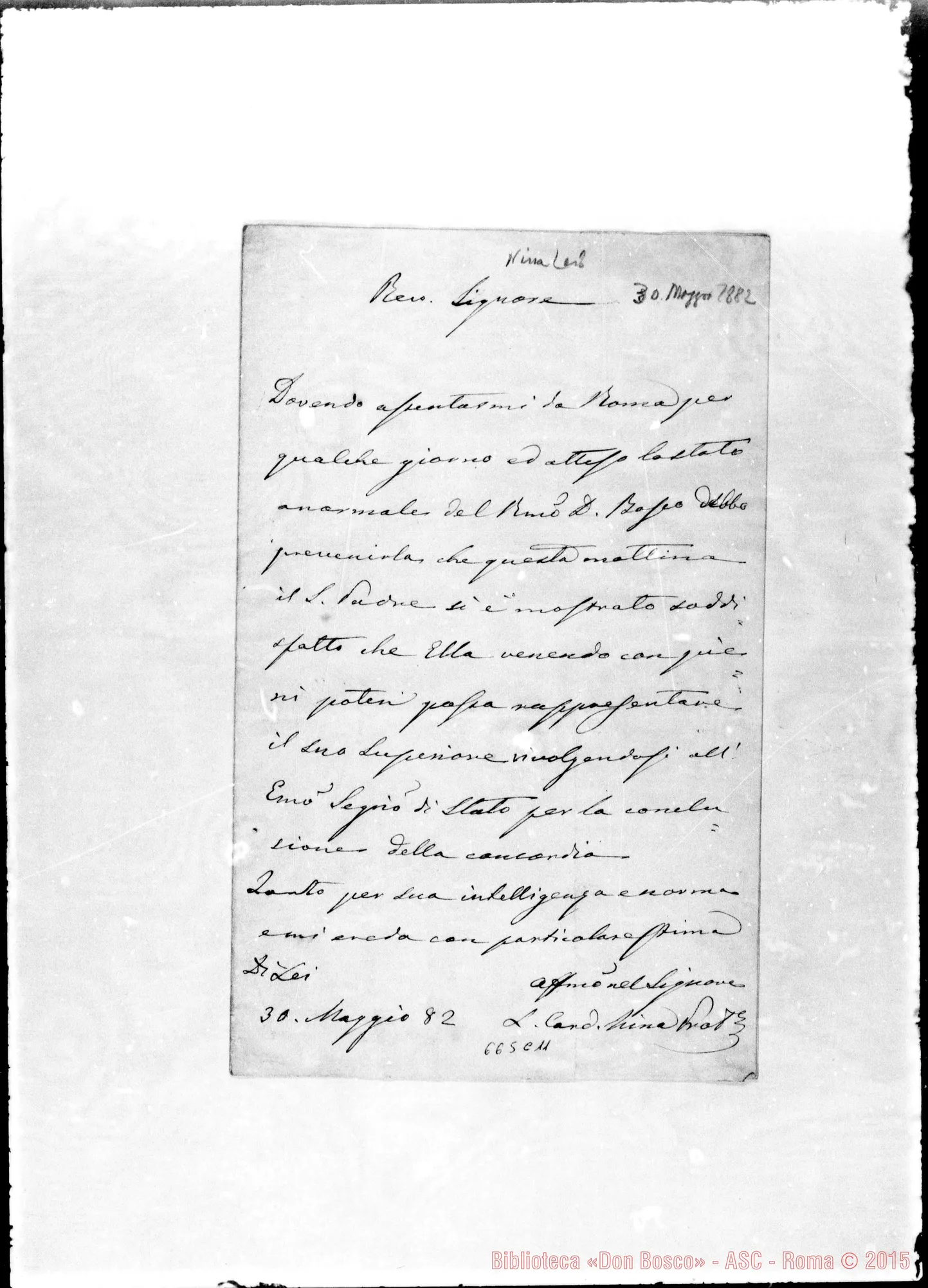 Fotogramma C 11 — » »-Dalmazzo. 30- 5-1882