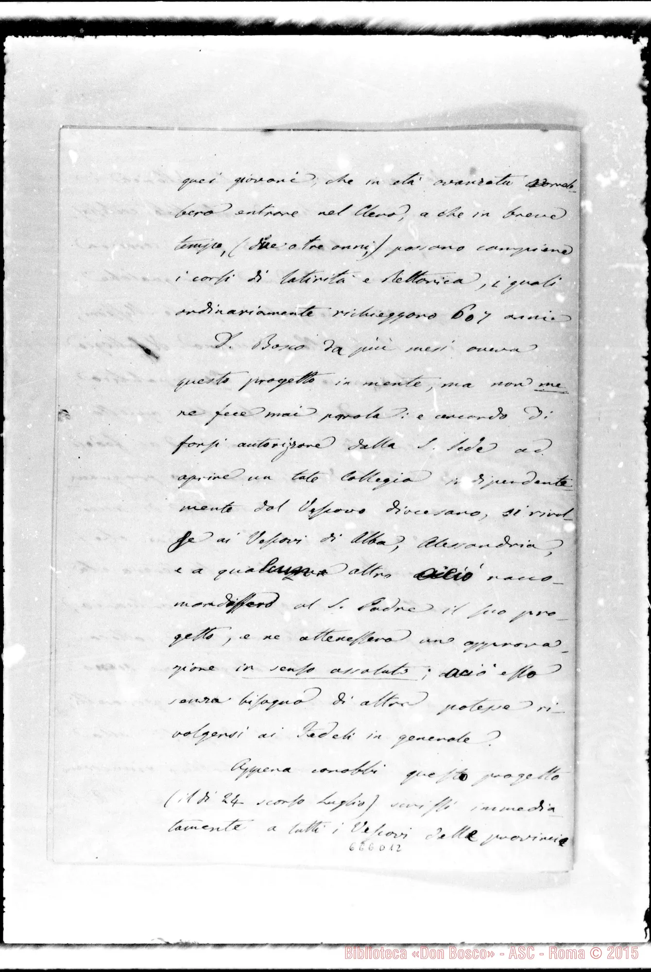 Fotogramma D 12 — Gastaldi-Bizzarri. 25- 8-1875. Copia