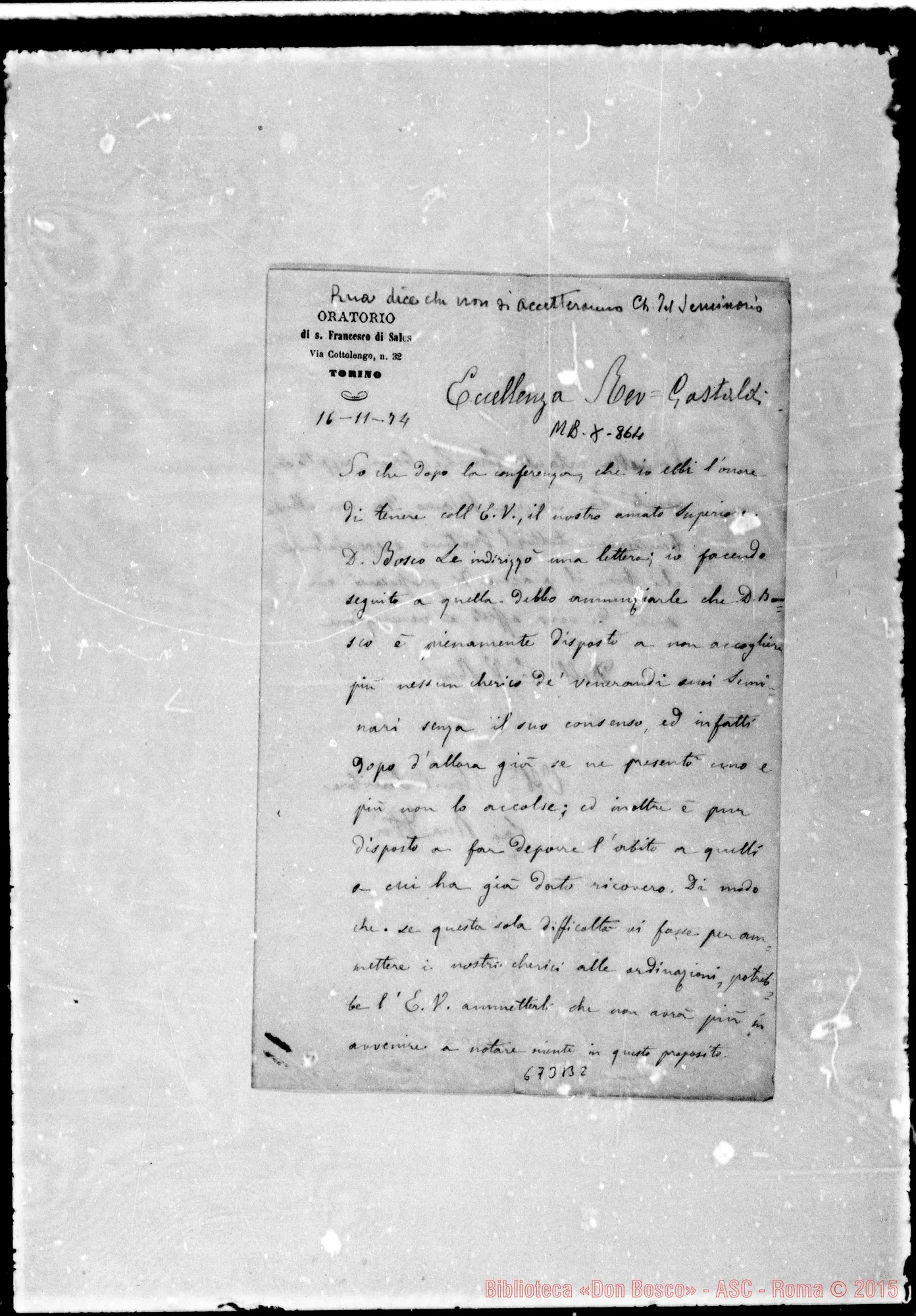 Fotogramma B 2 — Rua Mich.-Gastaldi. 16-11-1874