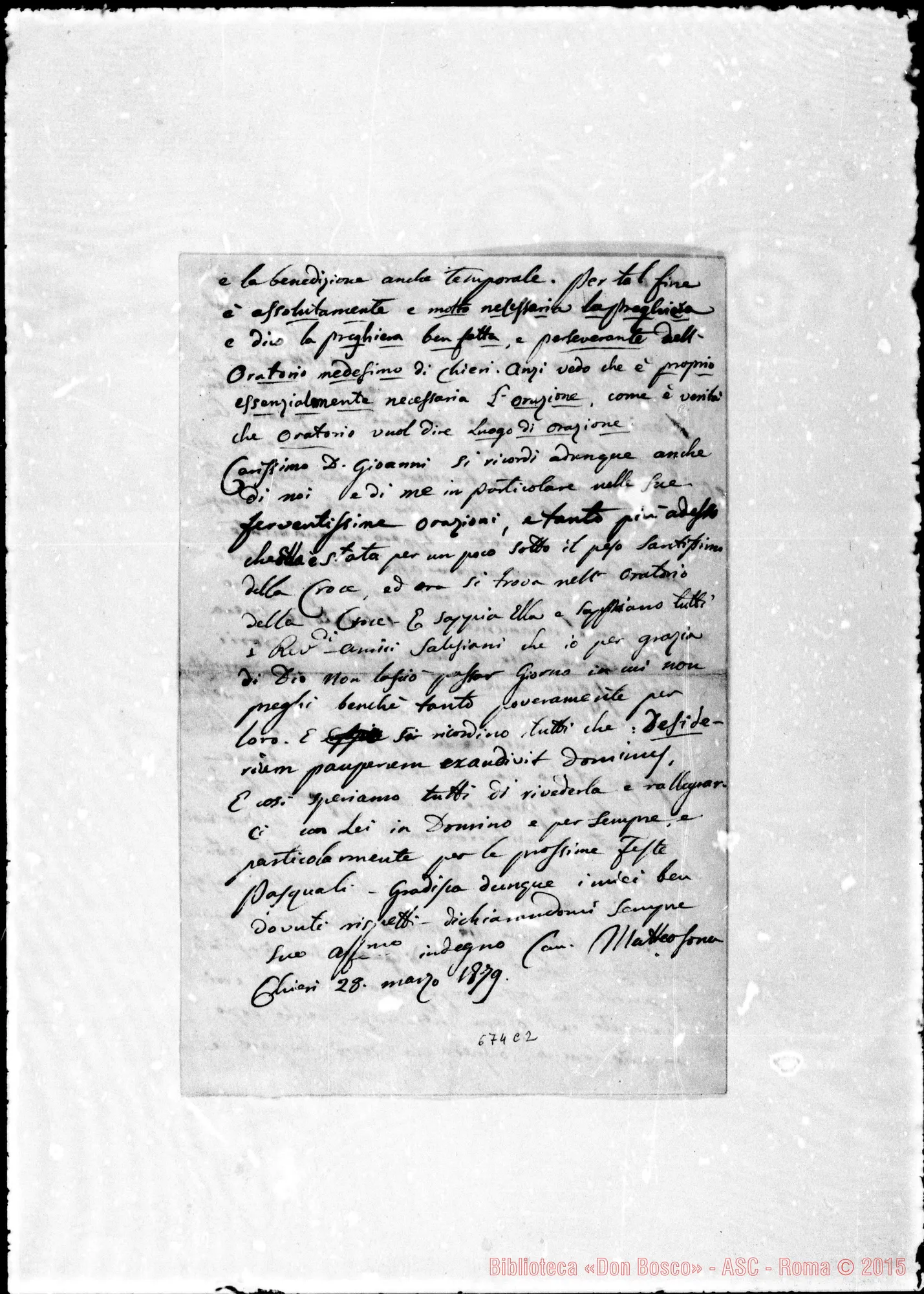 Fotogramma C 2 — »-D. Giovanni. 28- 3-1879