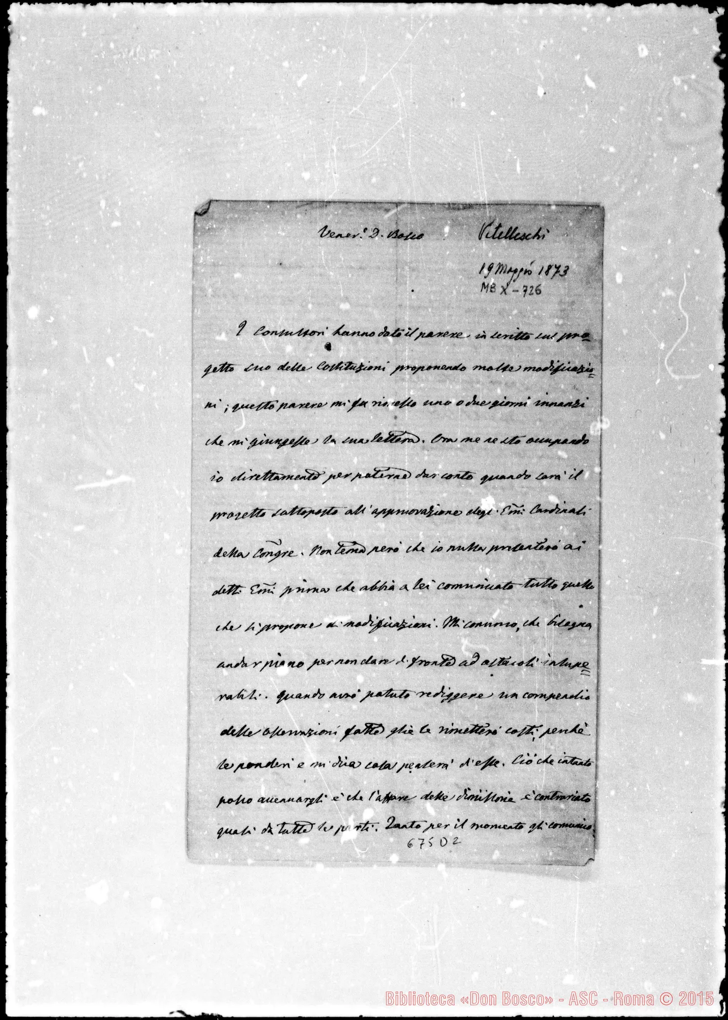 Fotogramma D 2 — Vitelleschi-Bosco. 19- 5-1873