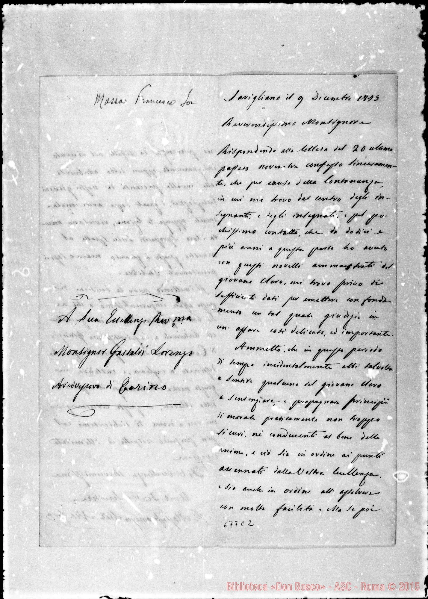 Fotogramma C 2 — Massa Frco.-Gastaldi. 9-12-1875