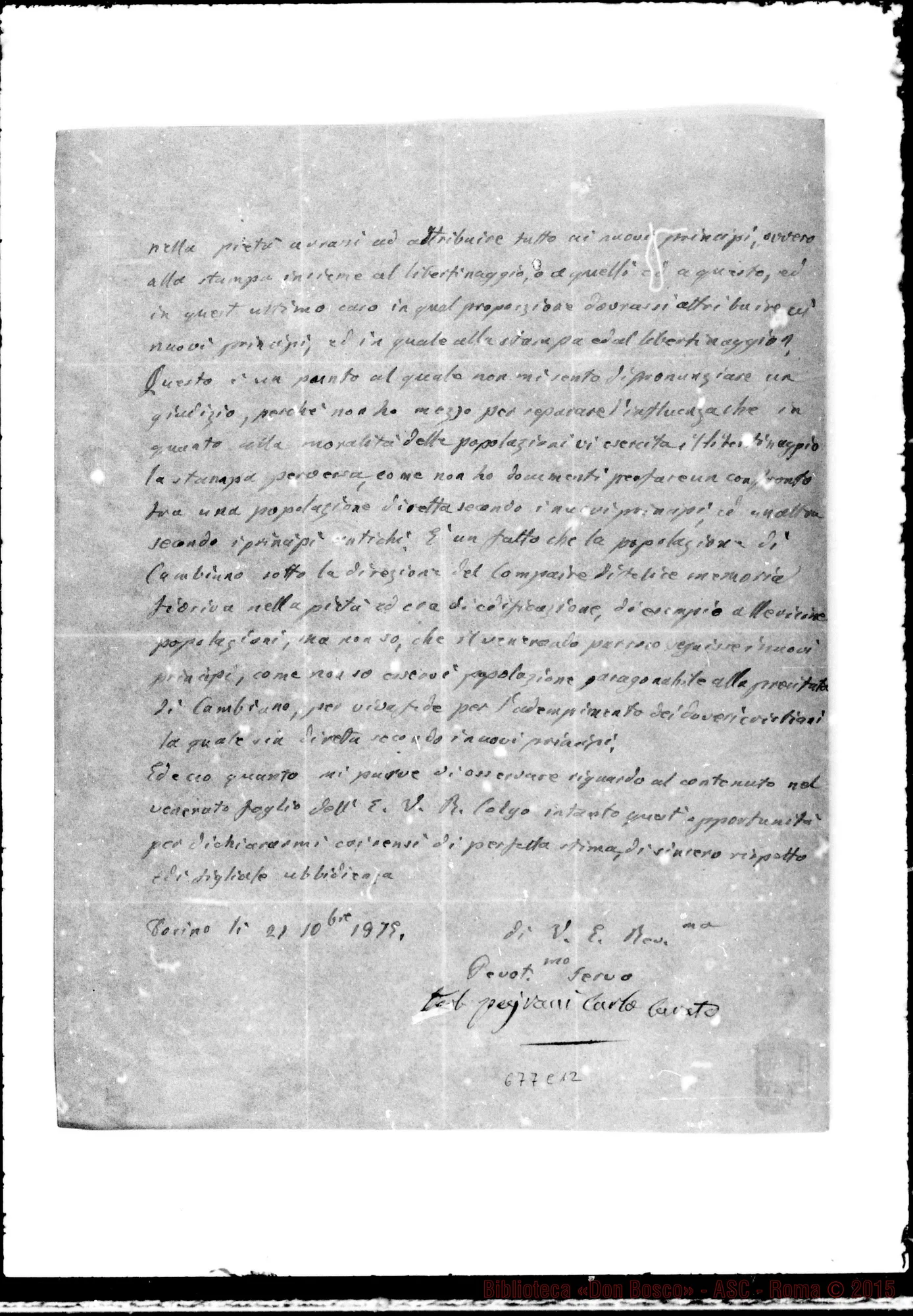 Fotogramma C 12 — Peyrani-Gastaldi. 21-12-1875