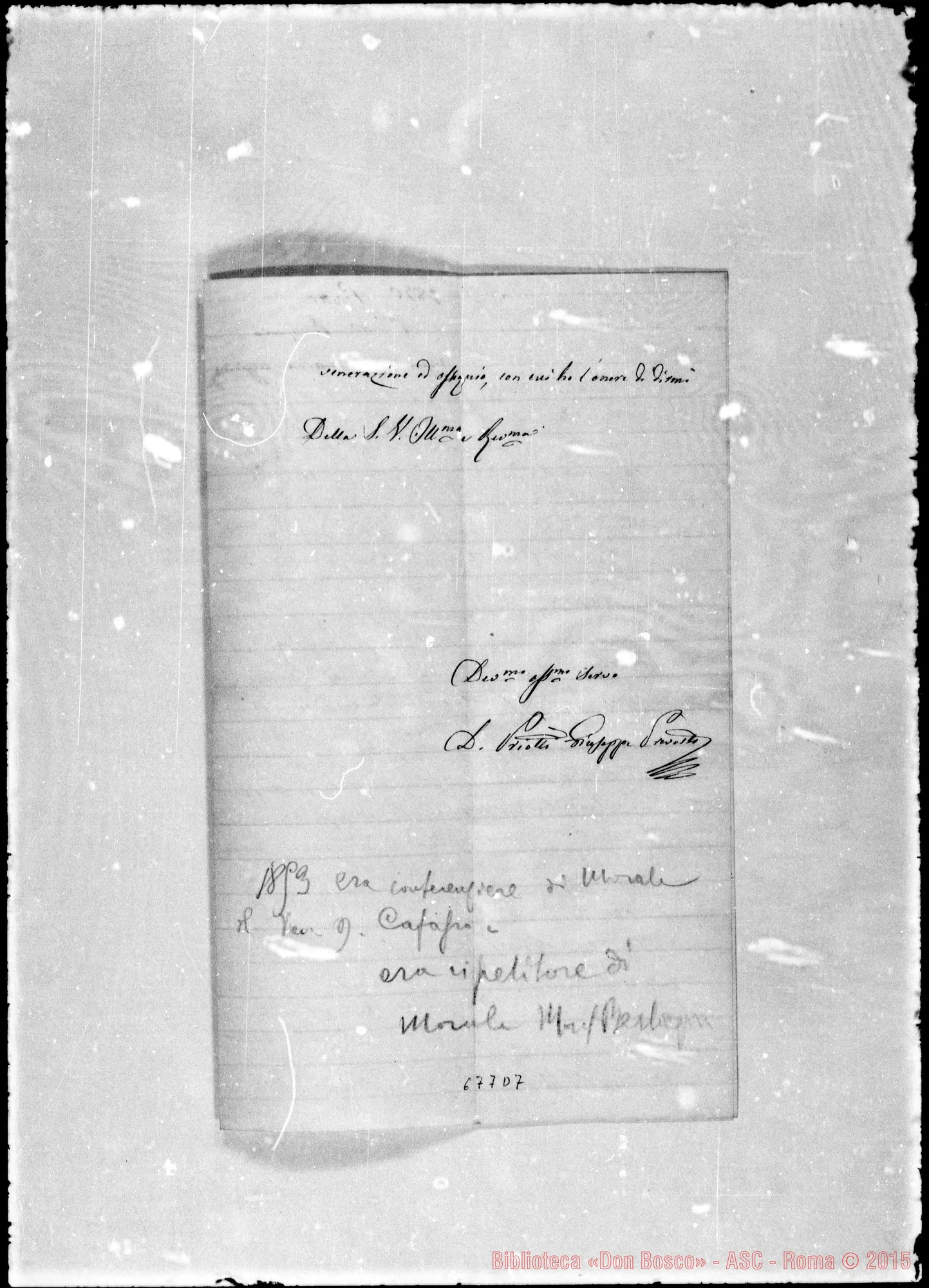 Fotogramma D 7 — »-Gastaldi. 7-12-1875