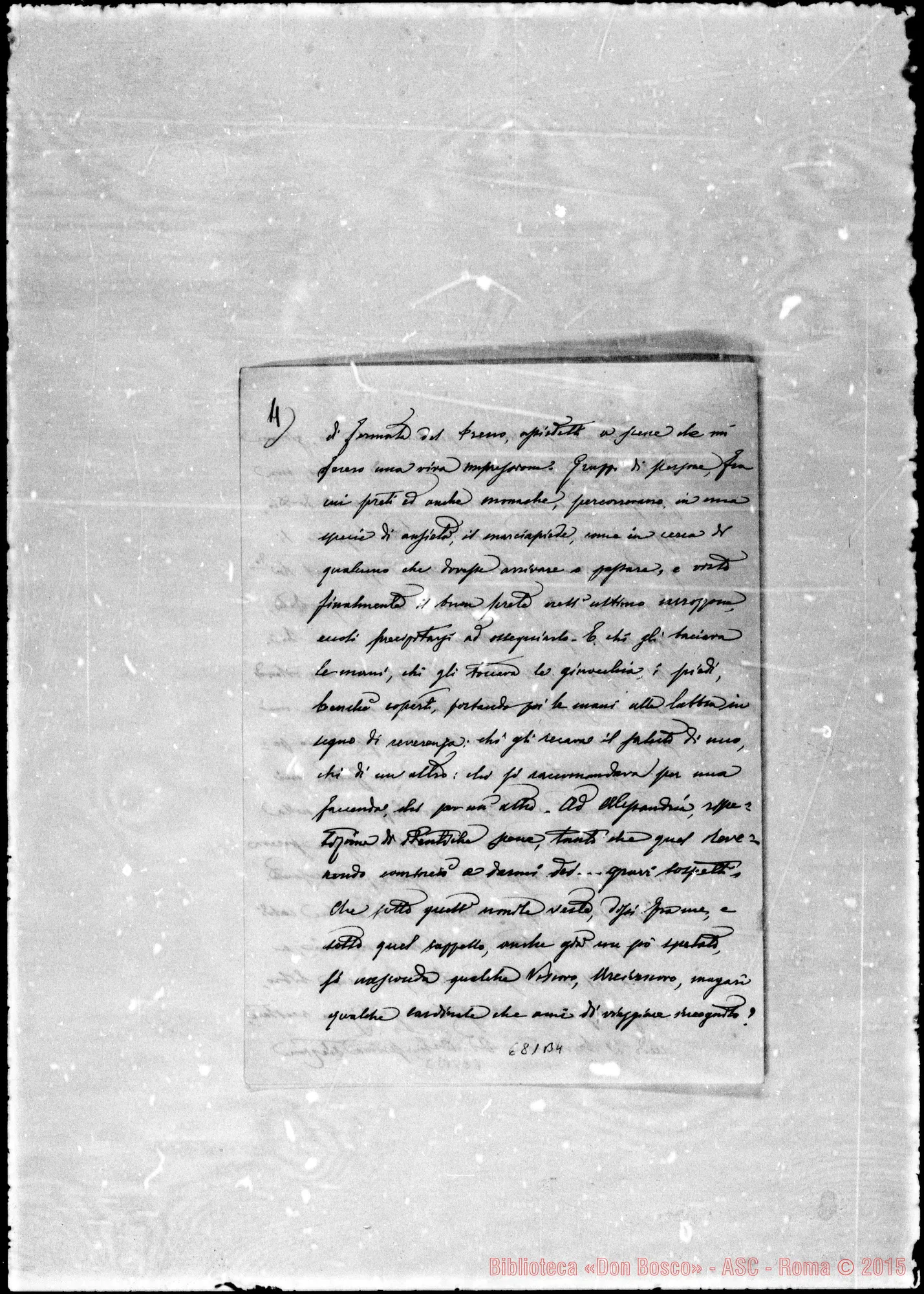 Fotogramma B 4 — Relazione
