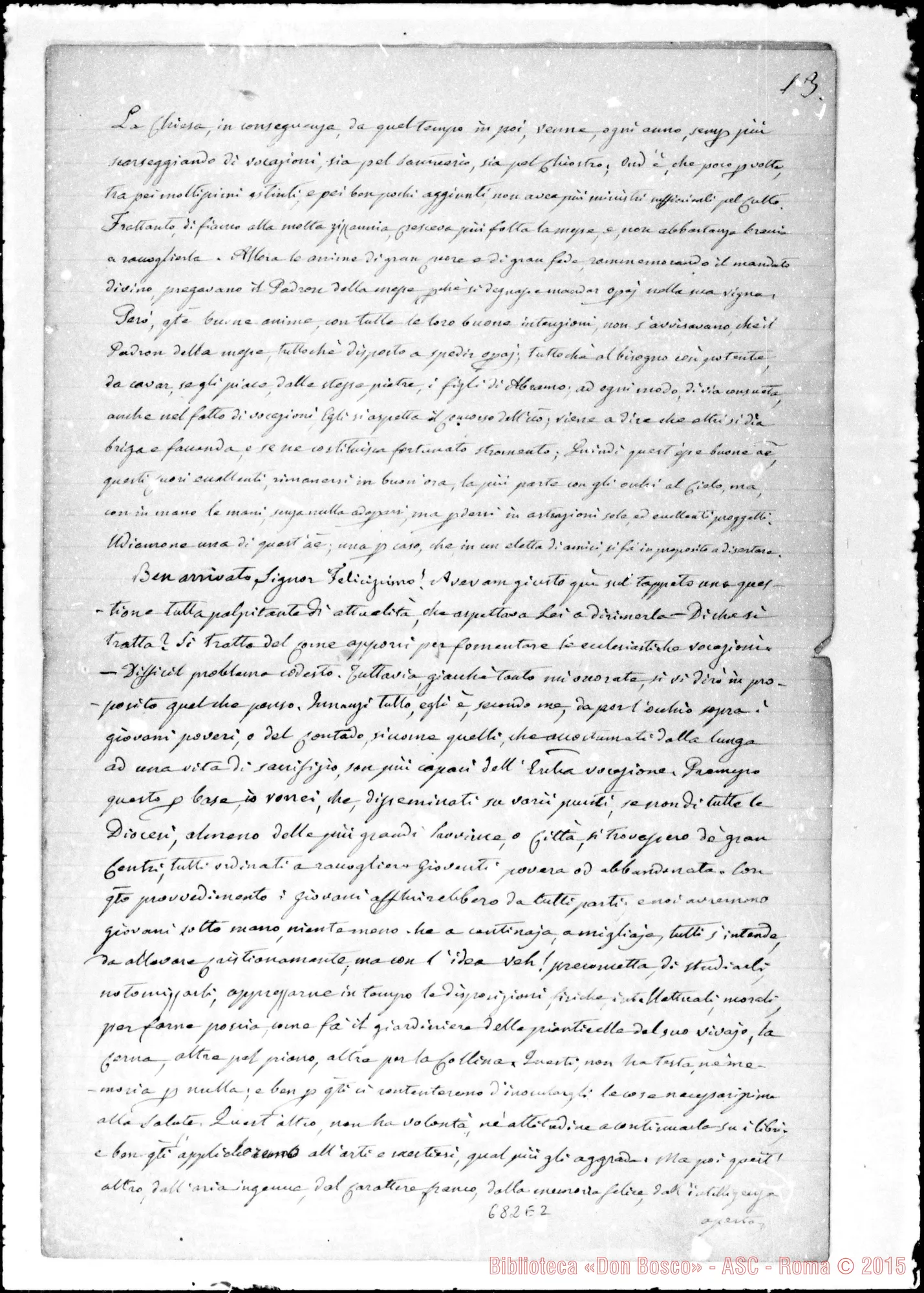 Fotogramma E 2 — Giordano Felice, Oblato: Memorie intorno alla vita di D. Bosco. Nizza