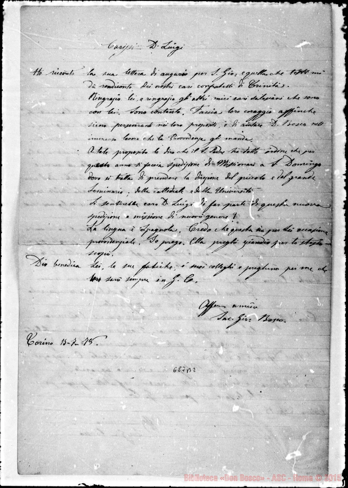 Fotogramma B 2 — Bosco-Guanella (3 lettere)