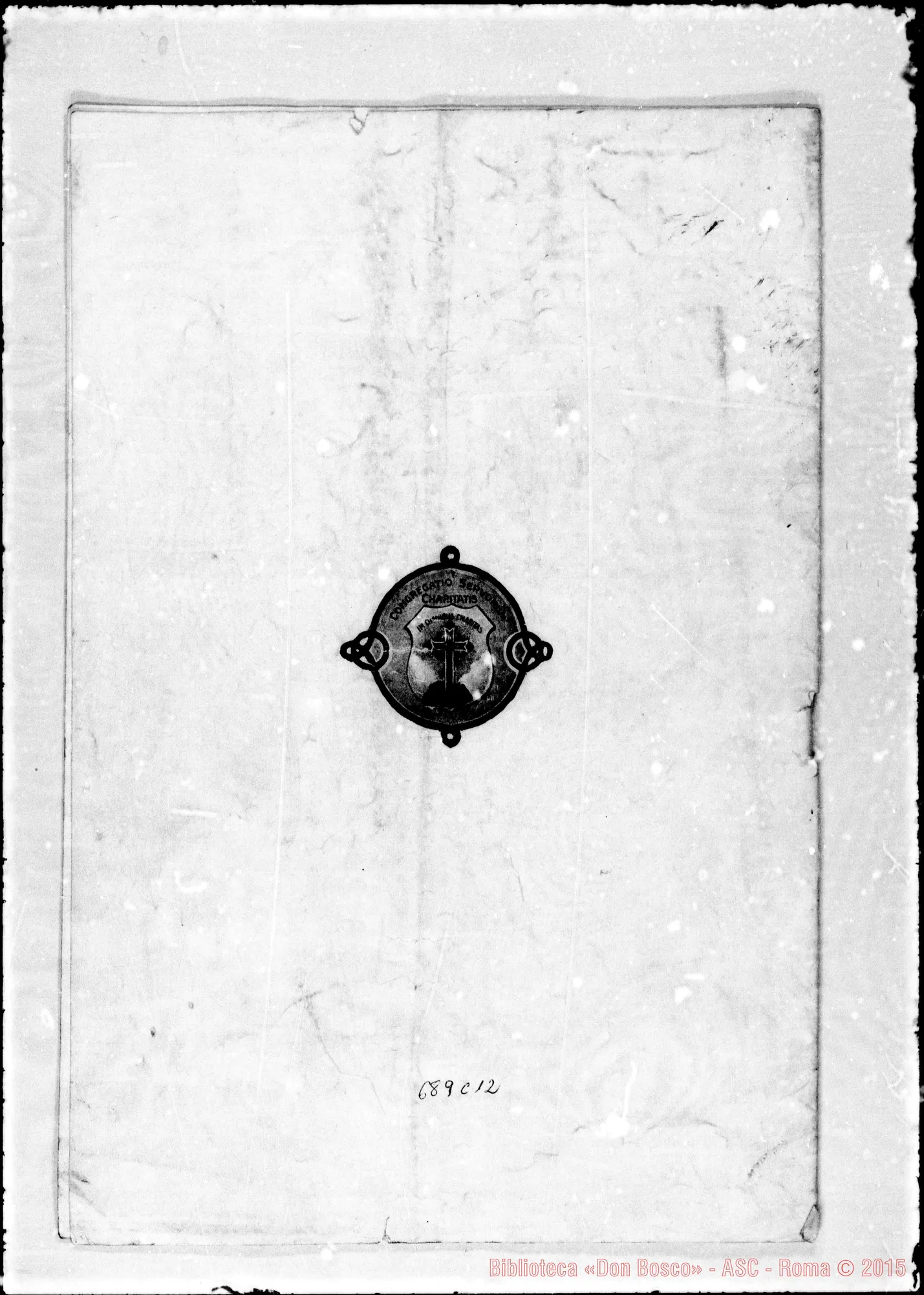 Fotogramma C 12 — «Omaggio a! Beato D. Bosco nel Bollettino della D. Provvidenza»