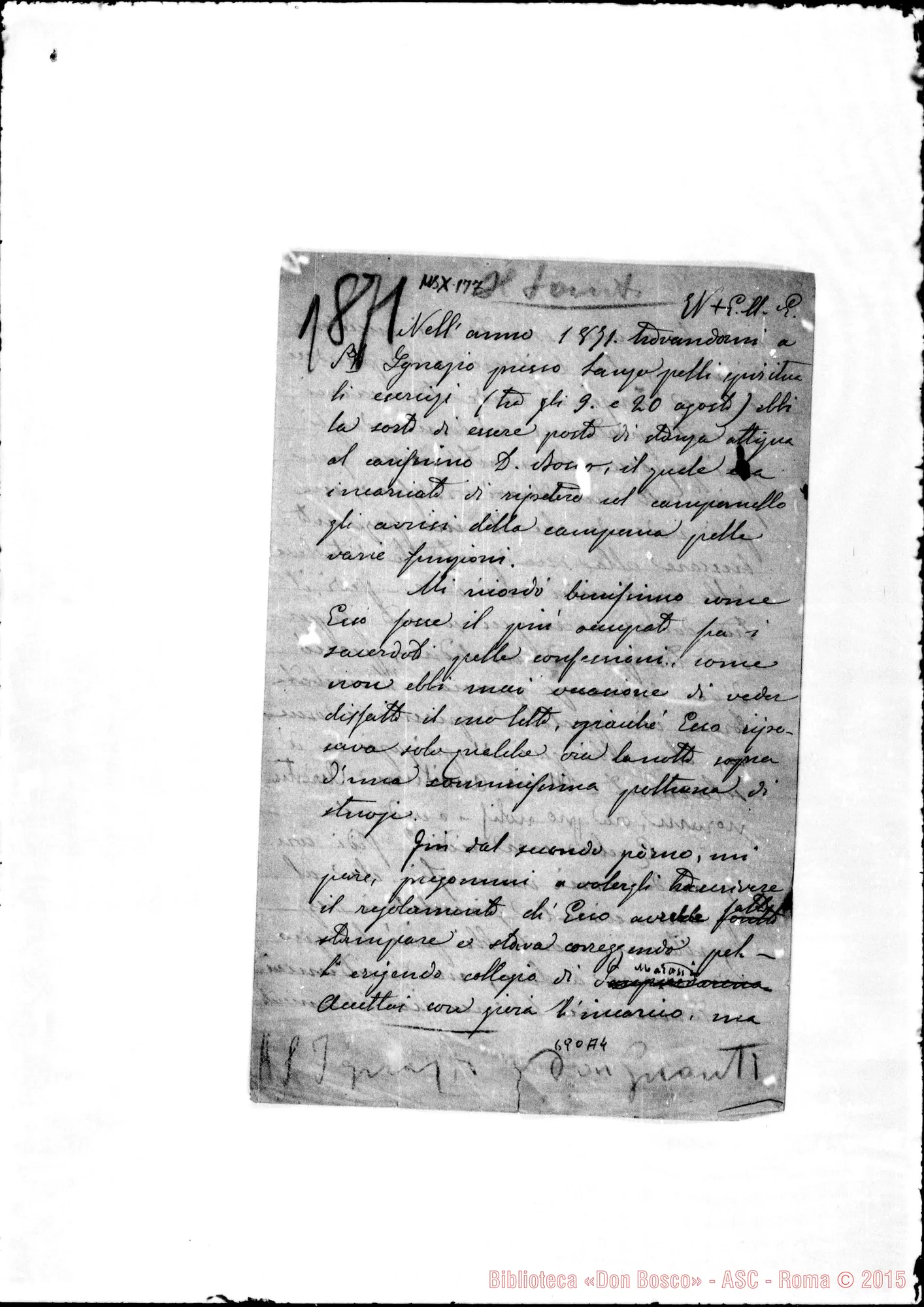 Fotogramma A 4 — Nell’anno 1871…