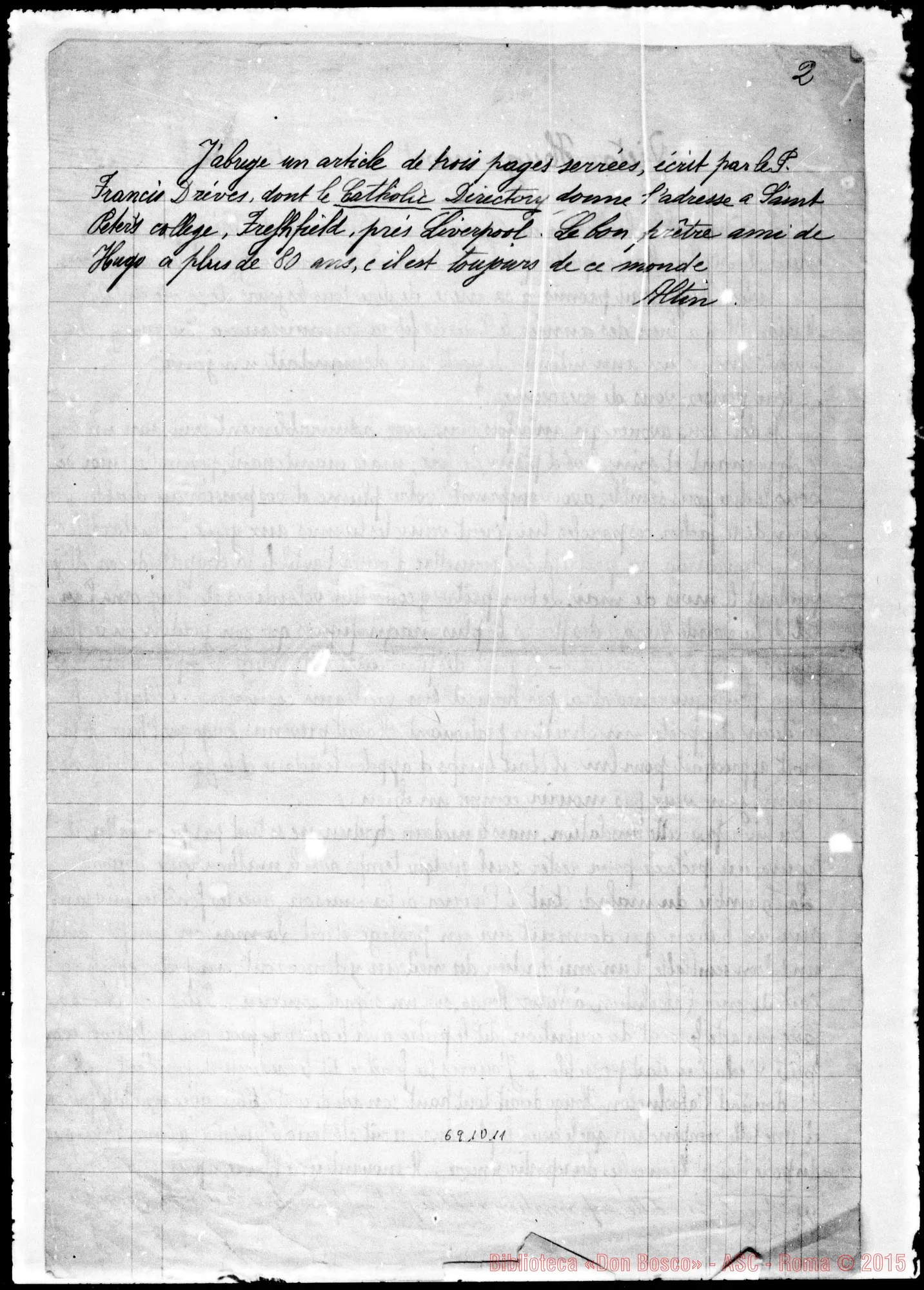 Fotogramma D 11 — Victor Hugo mort converti?