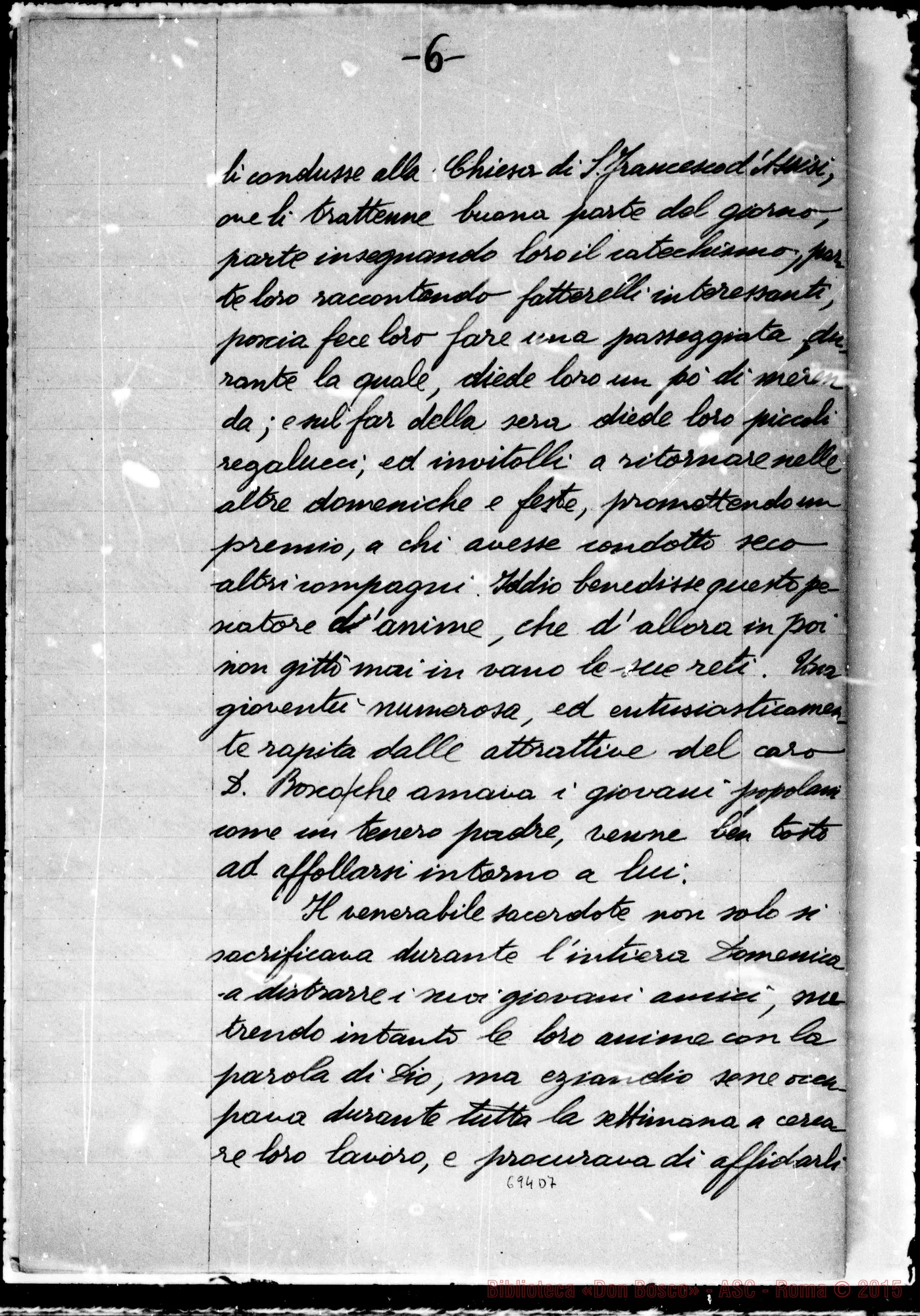 Fotogramma D 7 — Lodovico da Casoria, francescano. Don Bosco E Lodovico da Casoria