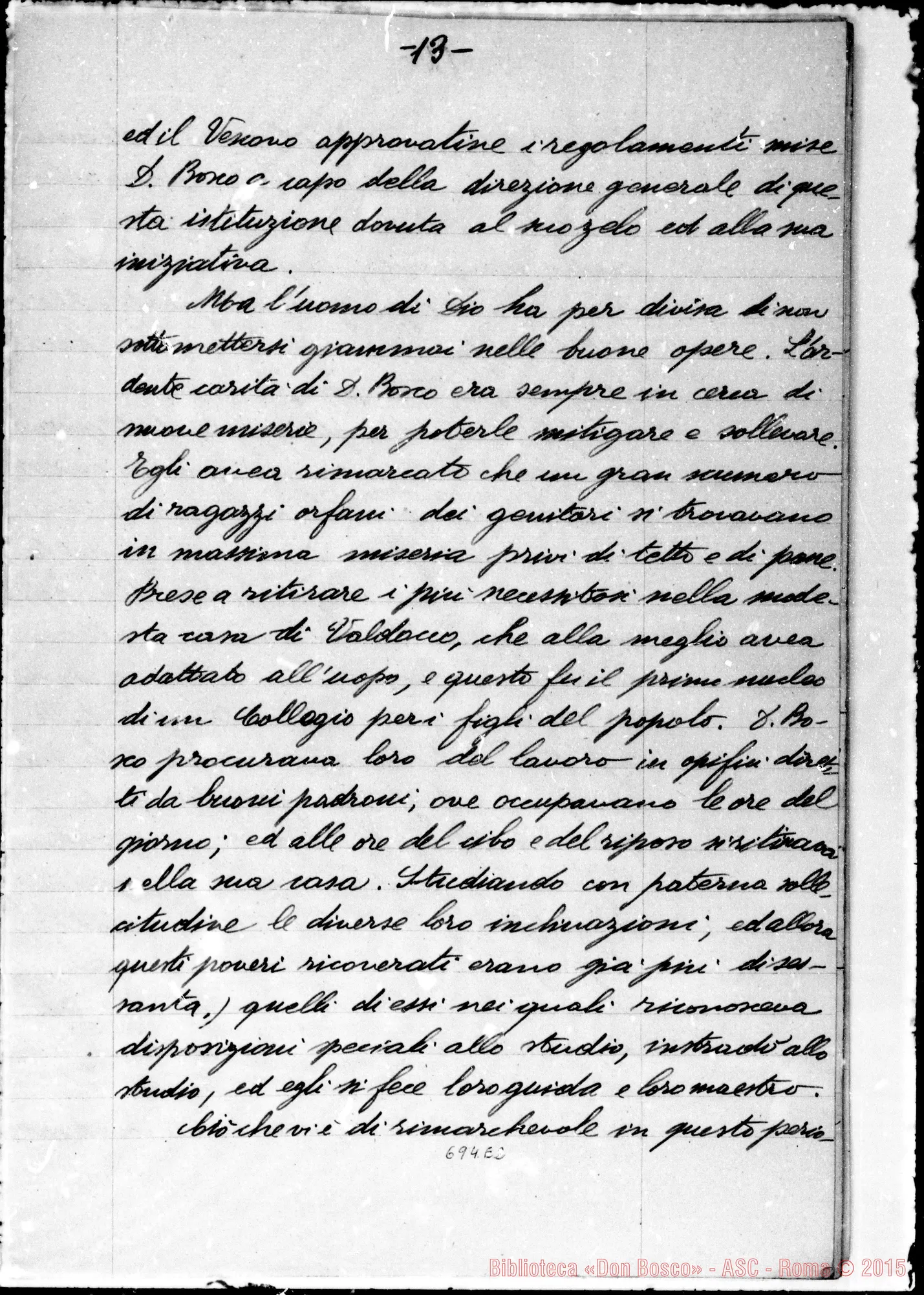 Fotogramma E 2 — Lodovico da Casoria, francescano. Don Bosco E Lodovico da Casoria