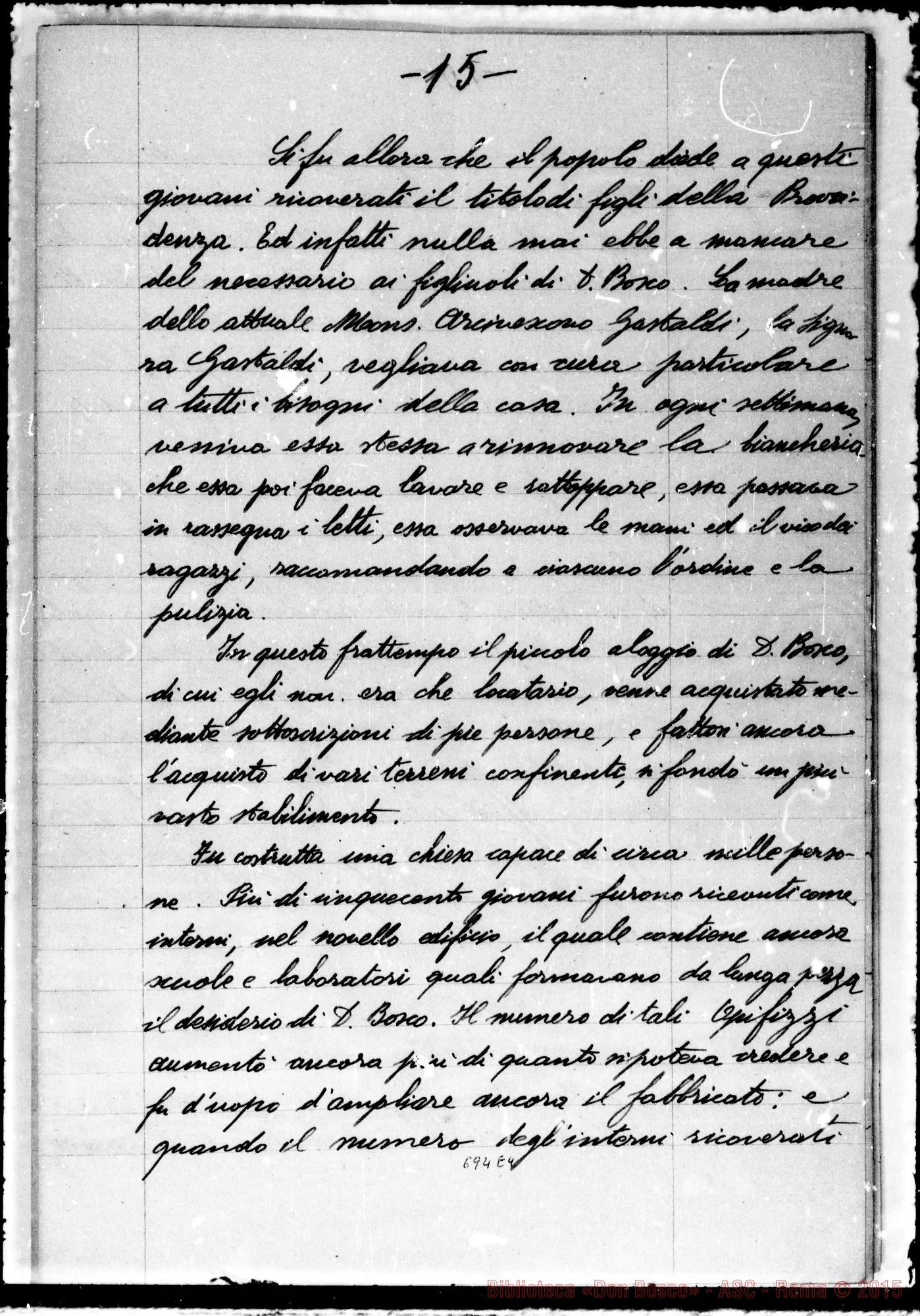 Fotogramma E 4 — Lodovico da Casoria, francescano. Don Bosco E Lodovico da Casoria