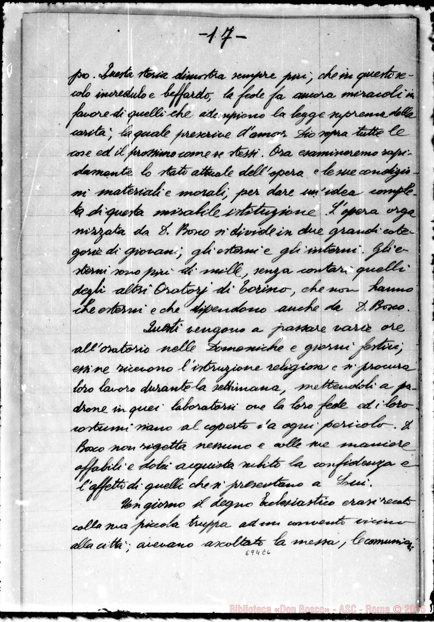 Fotogramma E 6 — Lodovico da Casoria, francescano. Don Bosco E Lodovico da Casoria