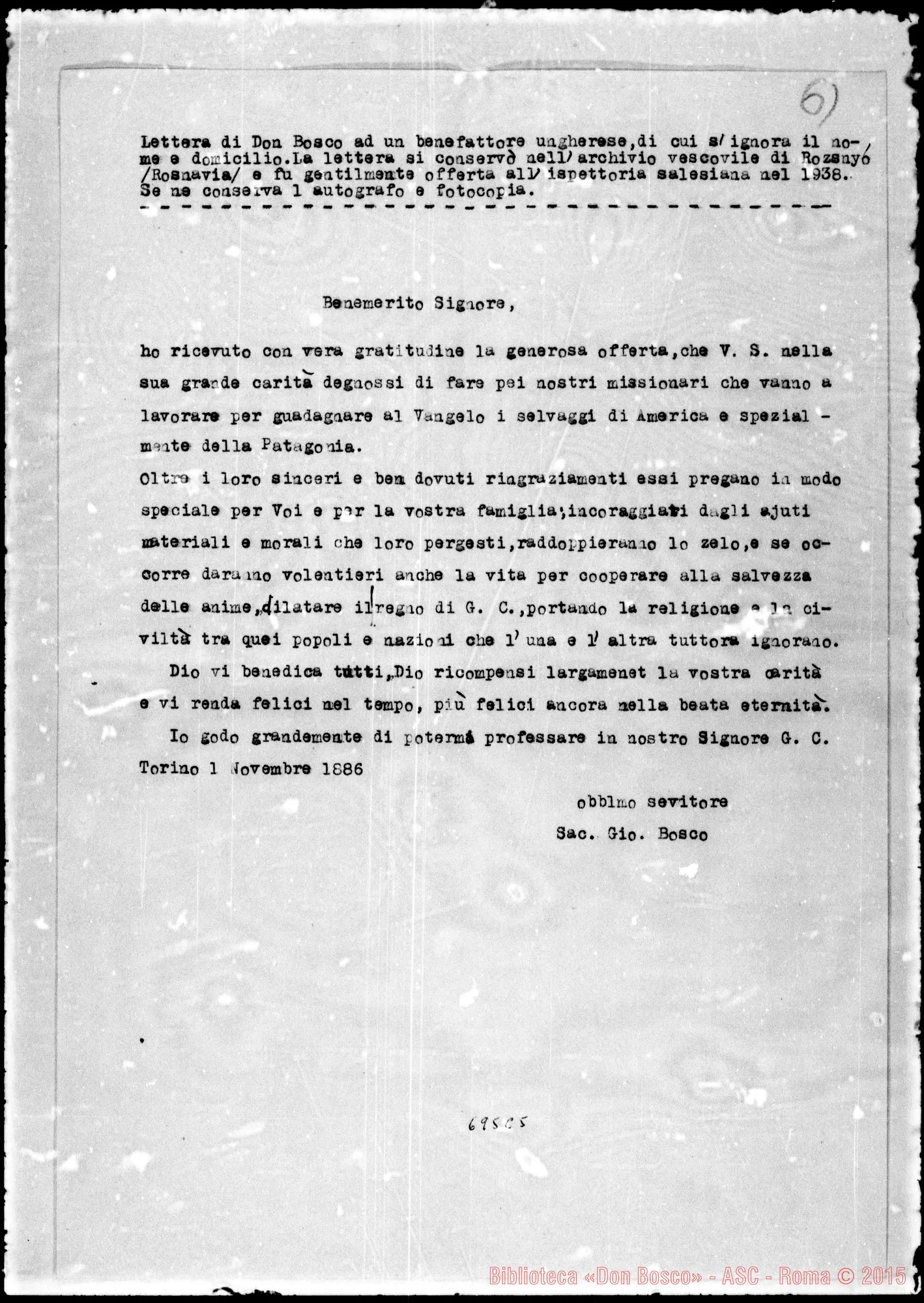 Fotogramma C 5 — Bosco-Benefattore ungherese