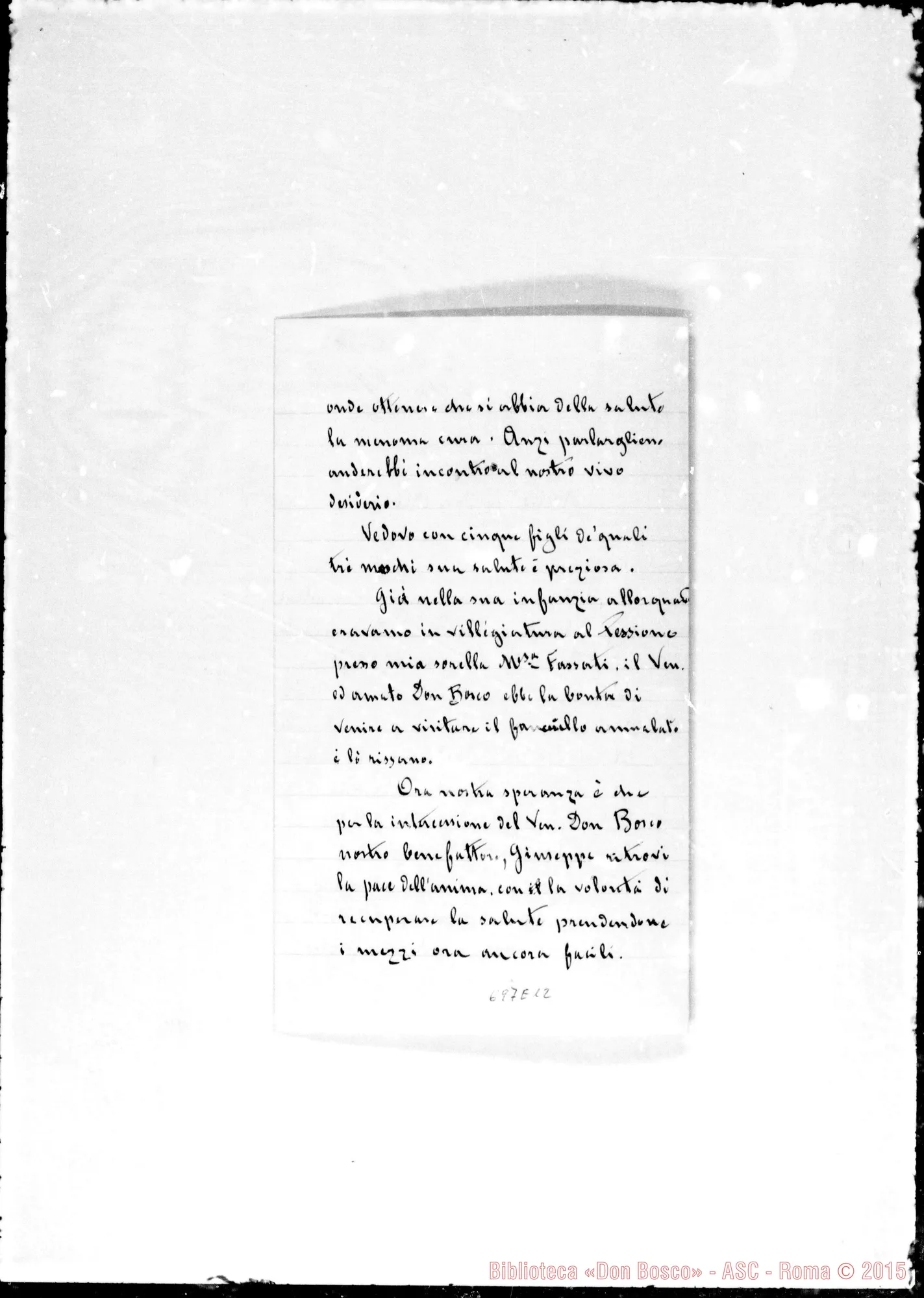 Fotogramma E 12 — Francesco de Maistre-Albera
