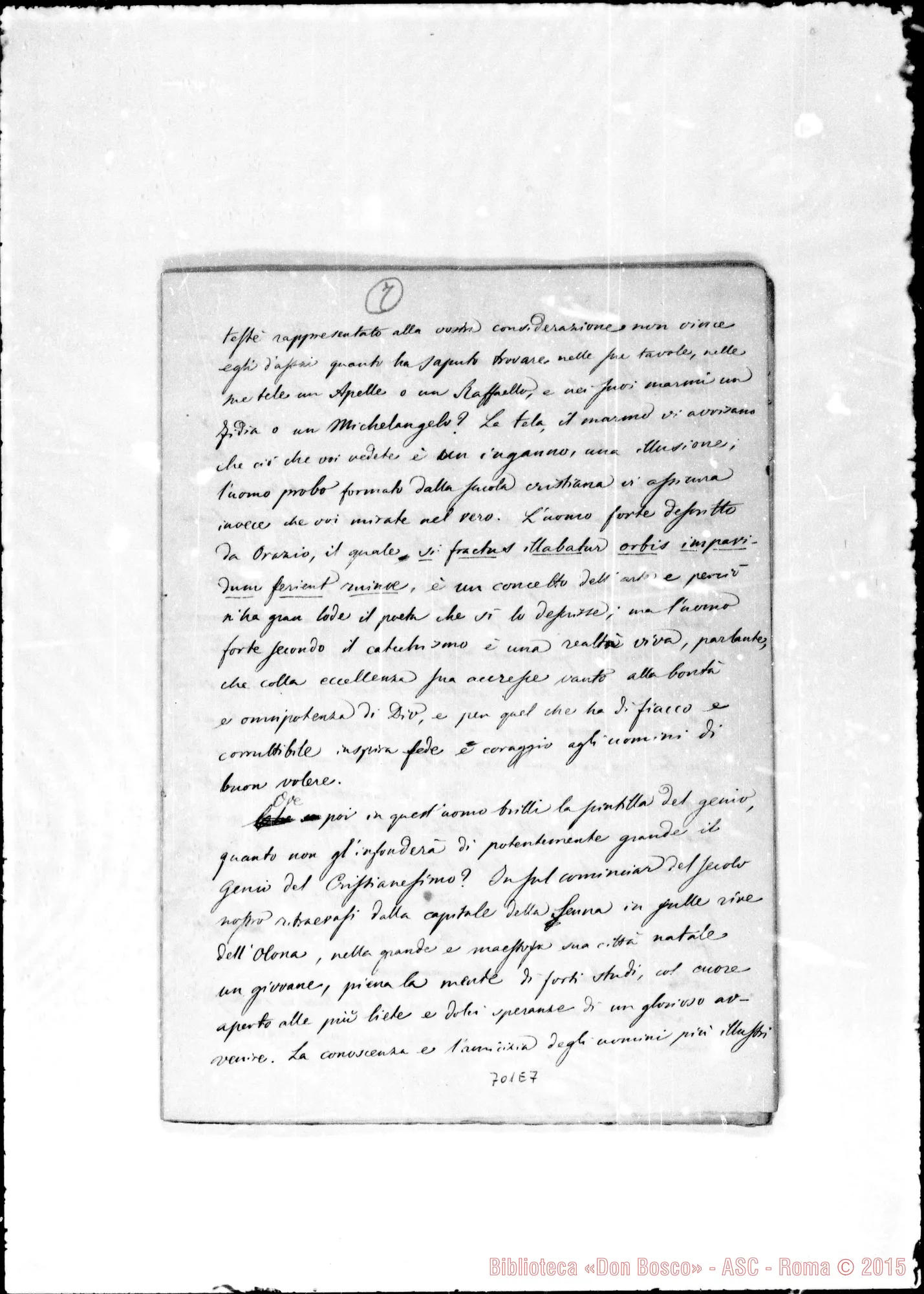 Fotogramma E 7 — Melanotte Carlo Enrico: Discorso nella distribuzione dei premi