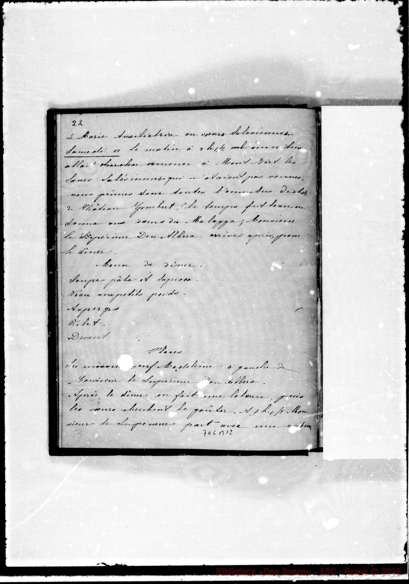 Fotogramma B 12 — Journal parlant des Salésiens. Premier volume