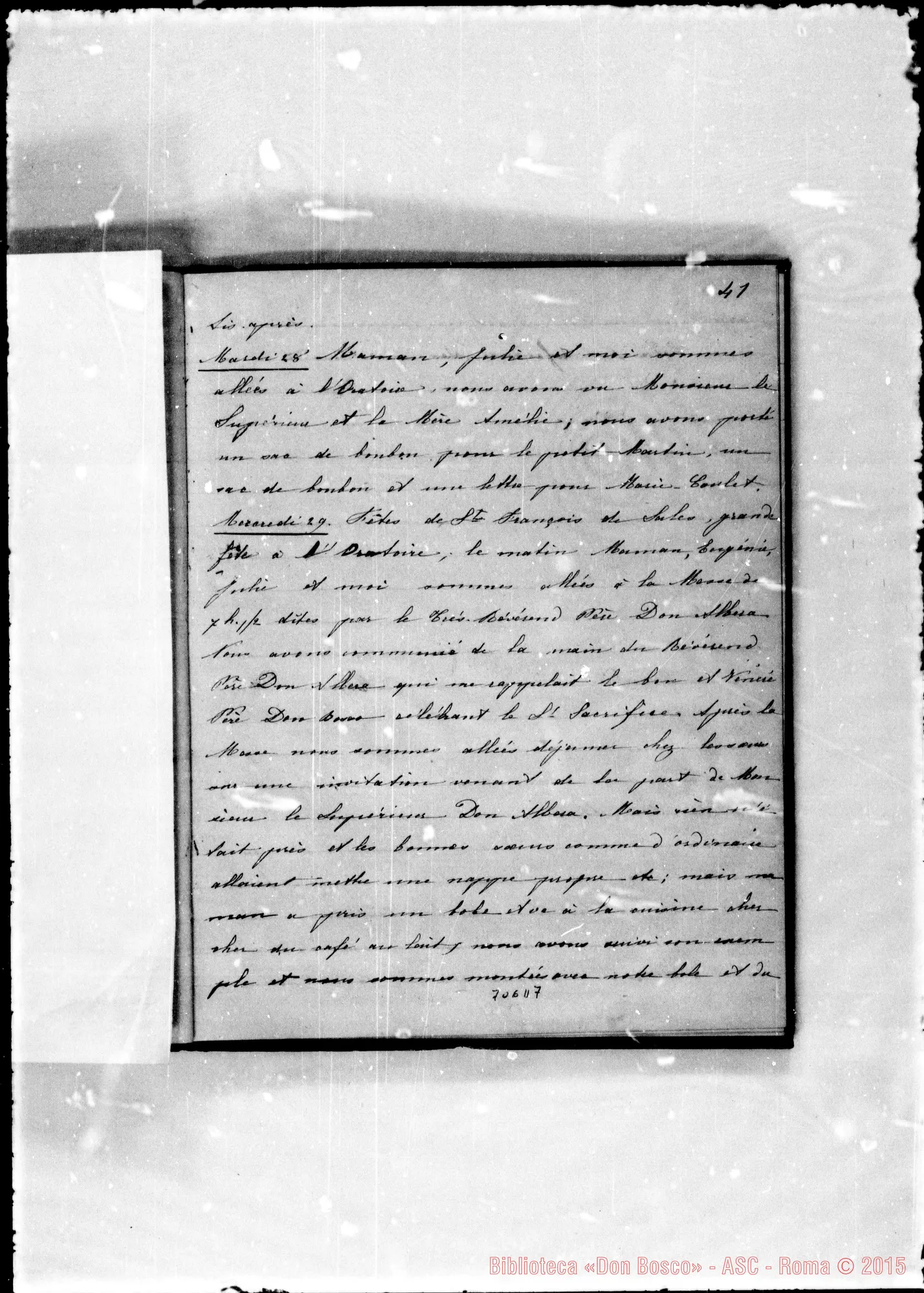 Fotogramma D 7 — Journal parlant des Salésiens. Premier volume
