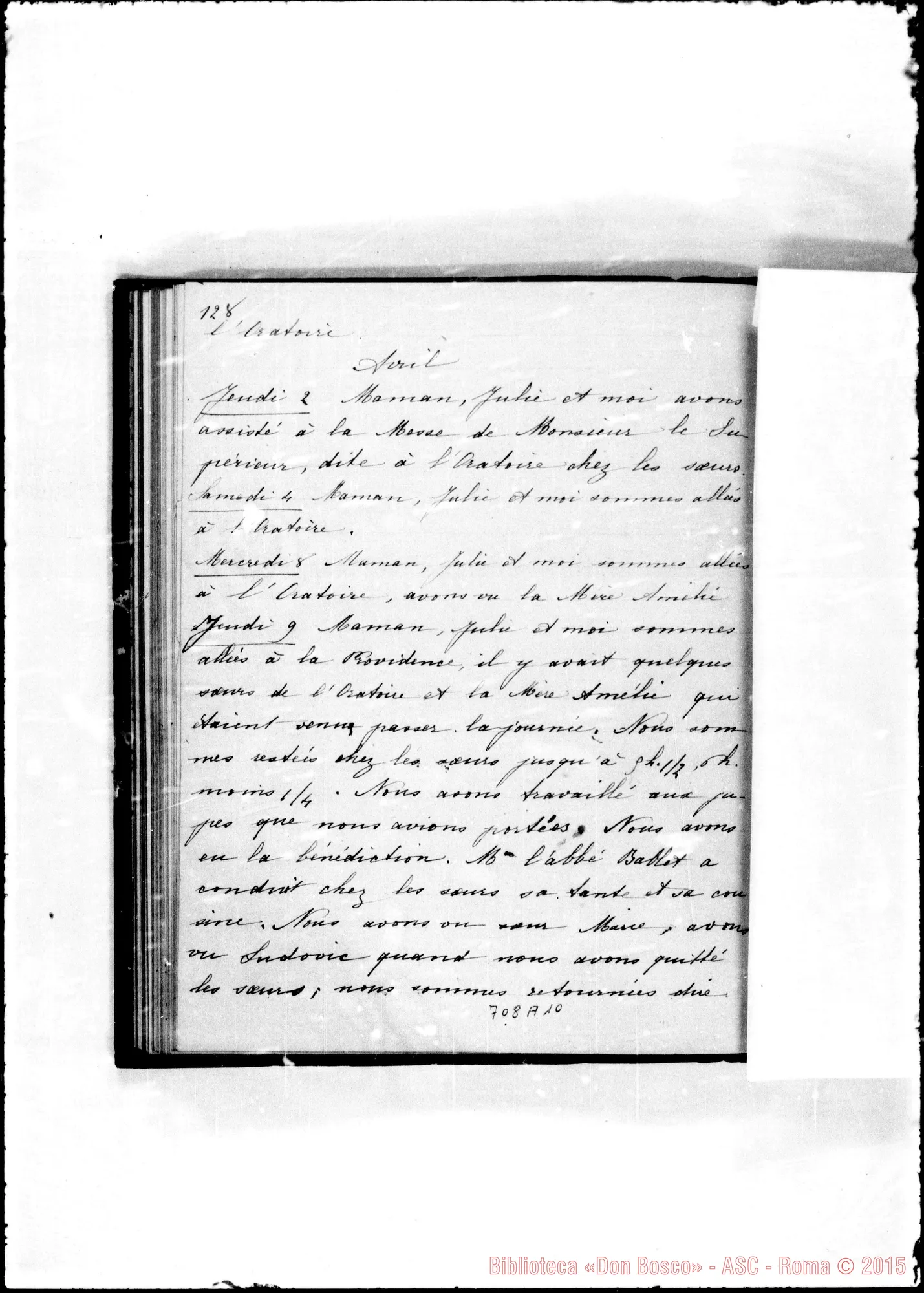 Fotogramma A 10 — Journal parlant des Salésiens. Premier volume