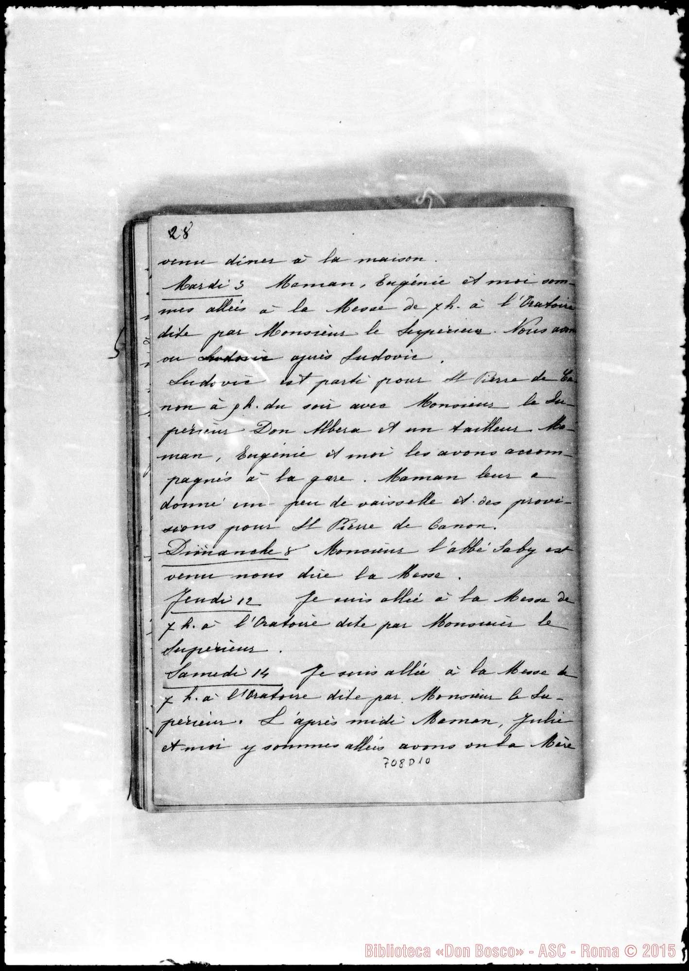 Fotogramma D 10 — Journal parlant des Salésiens. Deuxieme volume