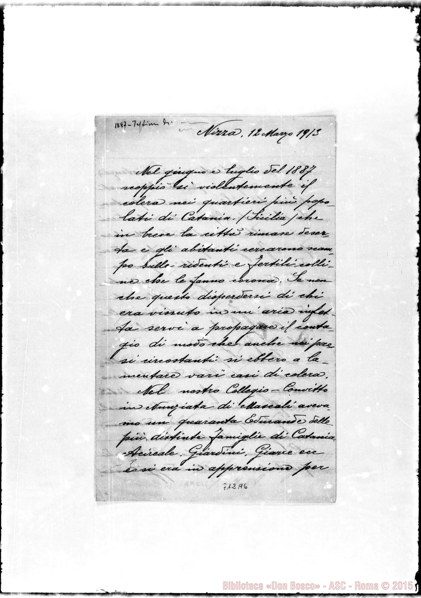 Fotogramma A 6 — Pagliassotti Caterina, F.M.A. Relazione